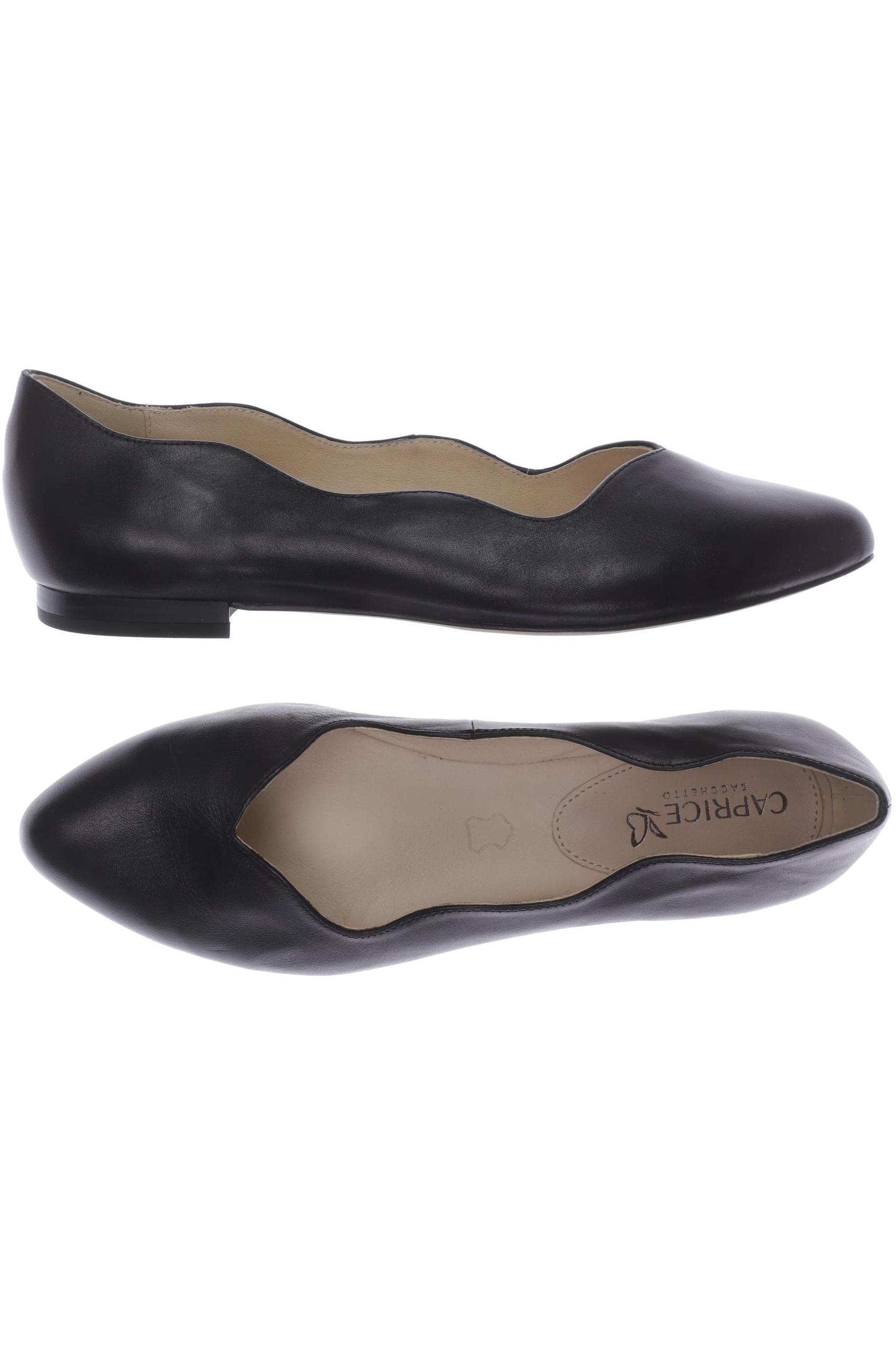 

Caprice Damen Ballerinas, schwarz