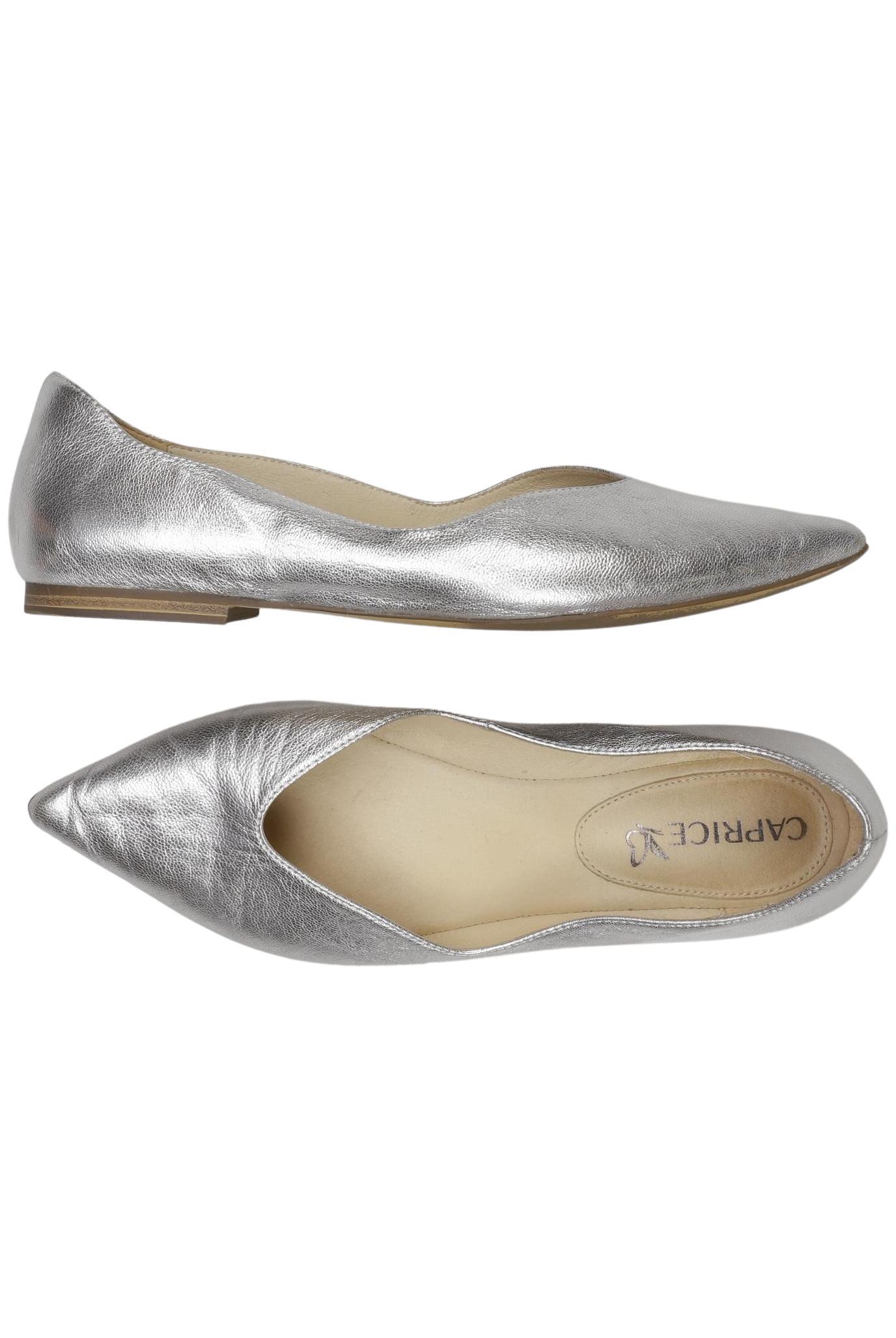 

Caprice Damen Ballerinas, silber, Gr. 39