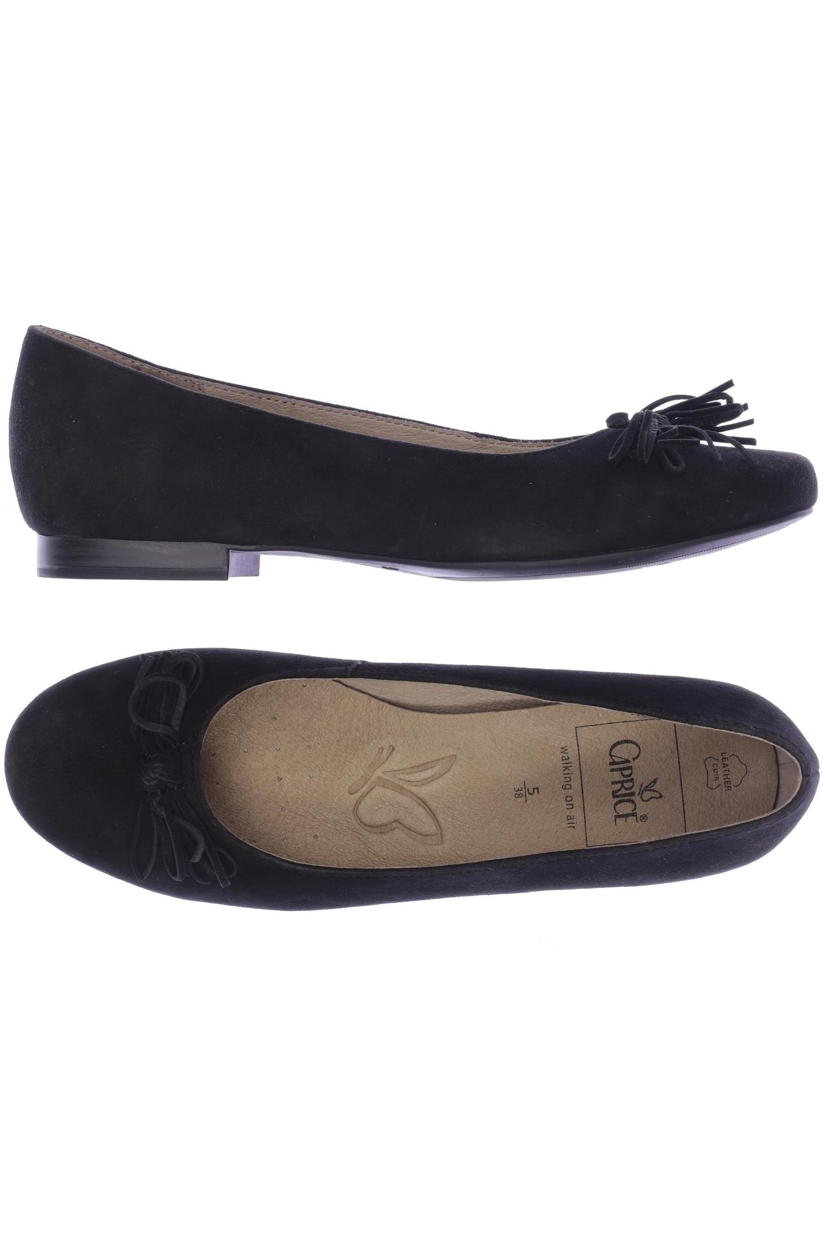 

Caprice Damen Ballerinas, schwarz, Gr. 38