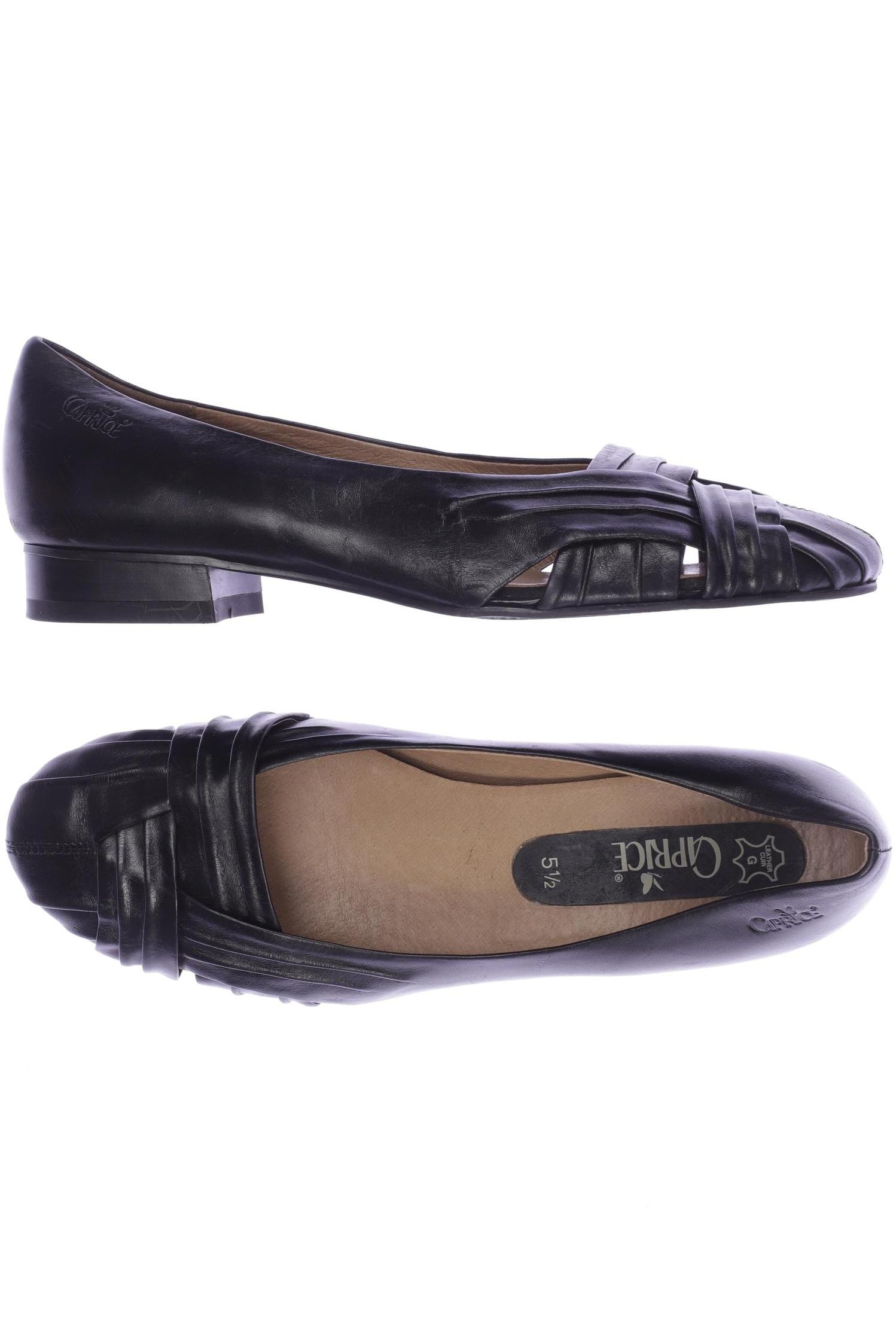 

Caprice Damen Ballerinas, schwarz, Gr. 5.5