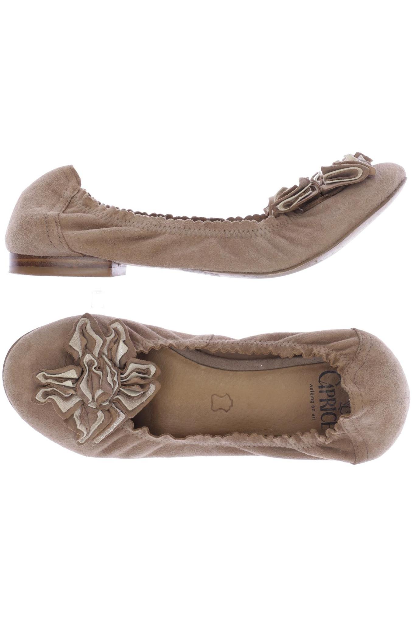 

Caprice Damen Ballerinas, braun