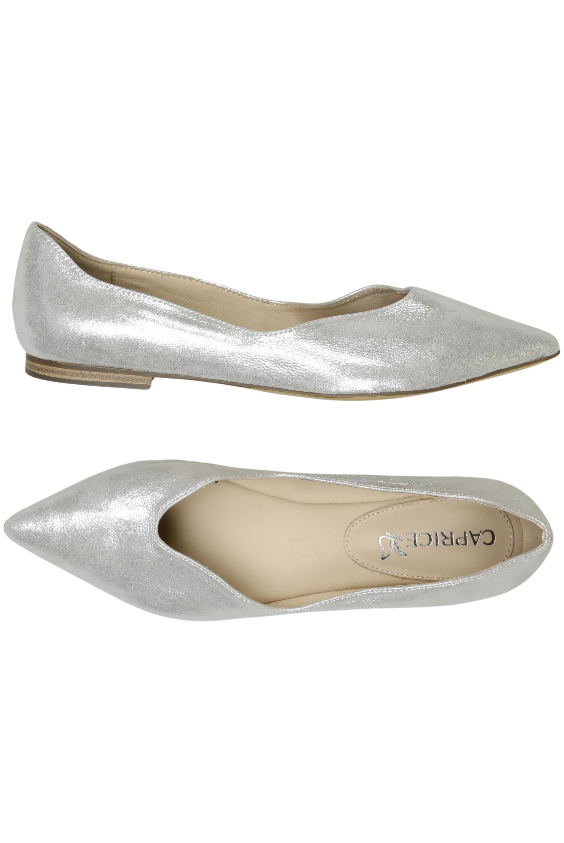 

Caprice Damen Ballerinas, silber, Gr. 38