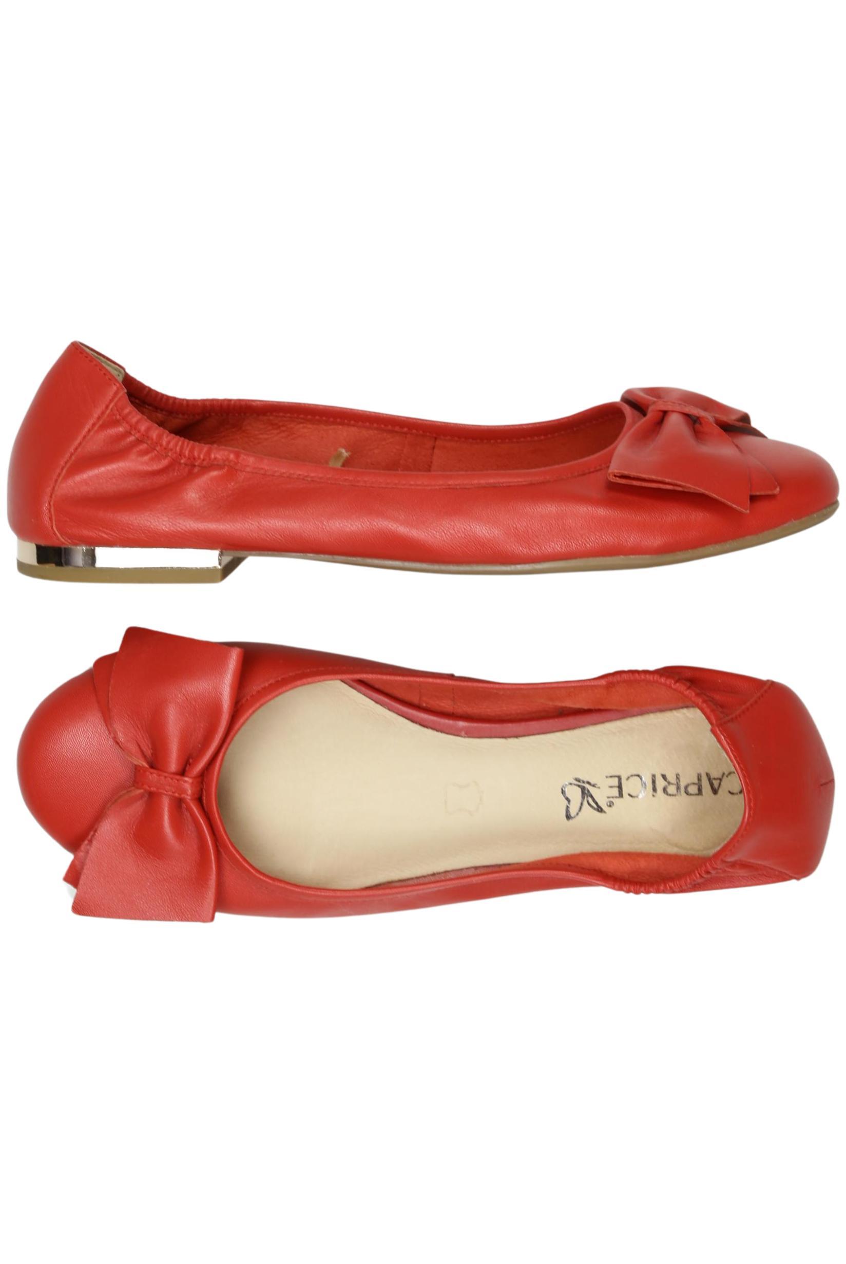 

Caprice Damen Ballerinas, rot, Gr. 38.5