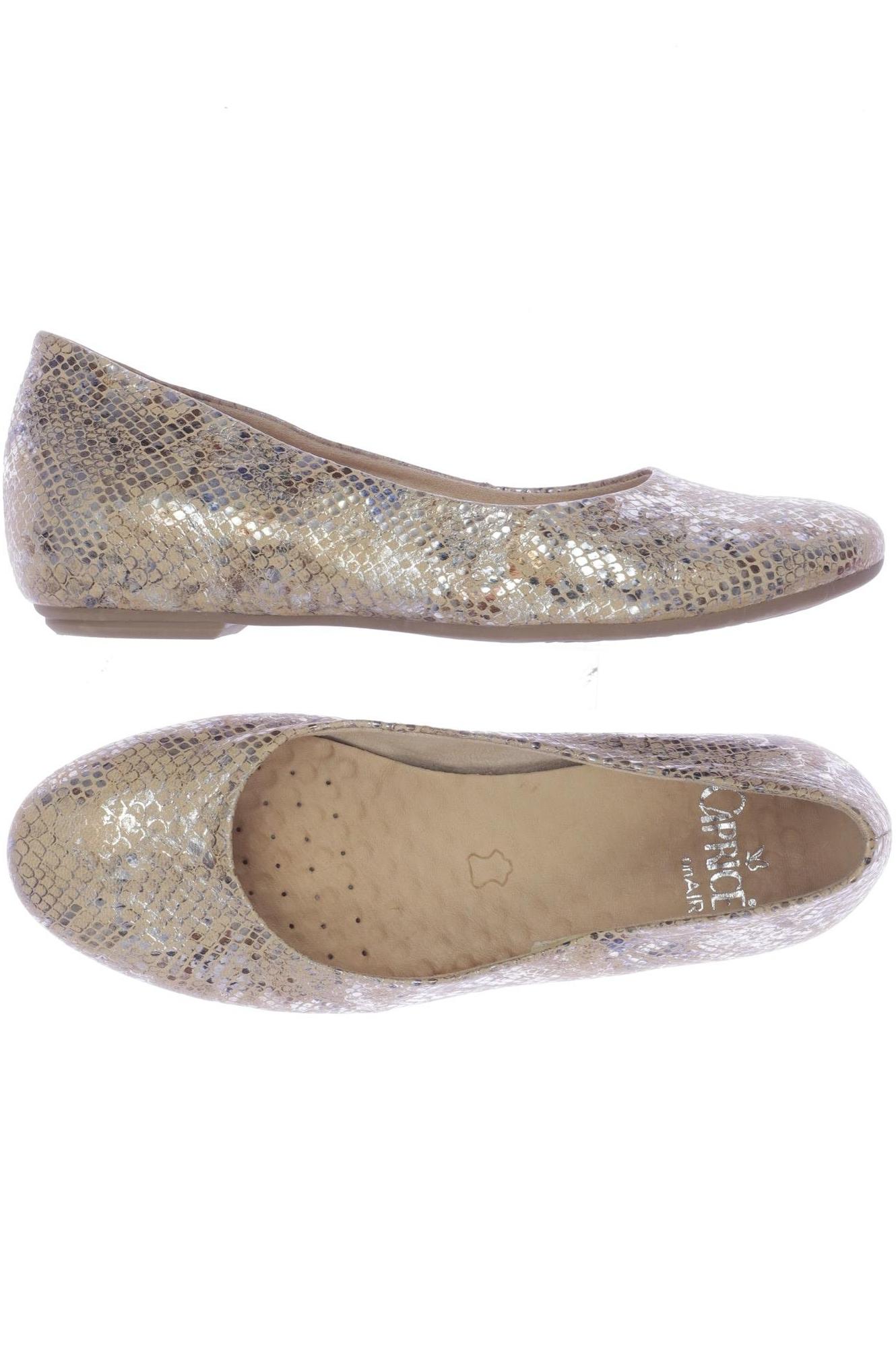 

Caprice Damen Ballerinas, beige, Gr. 4