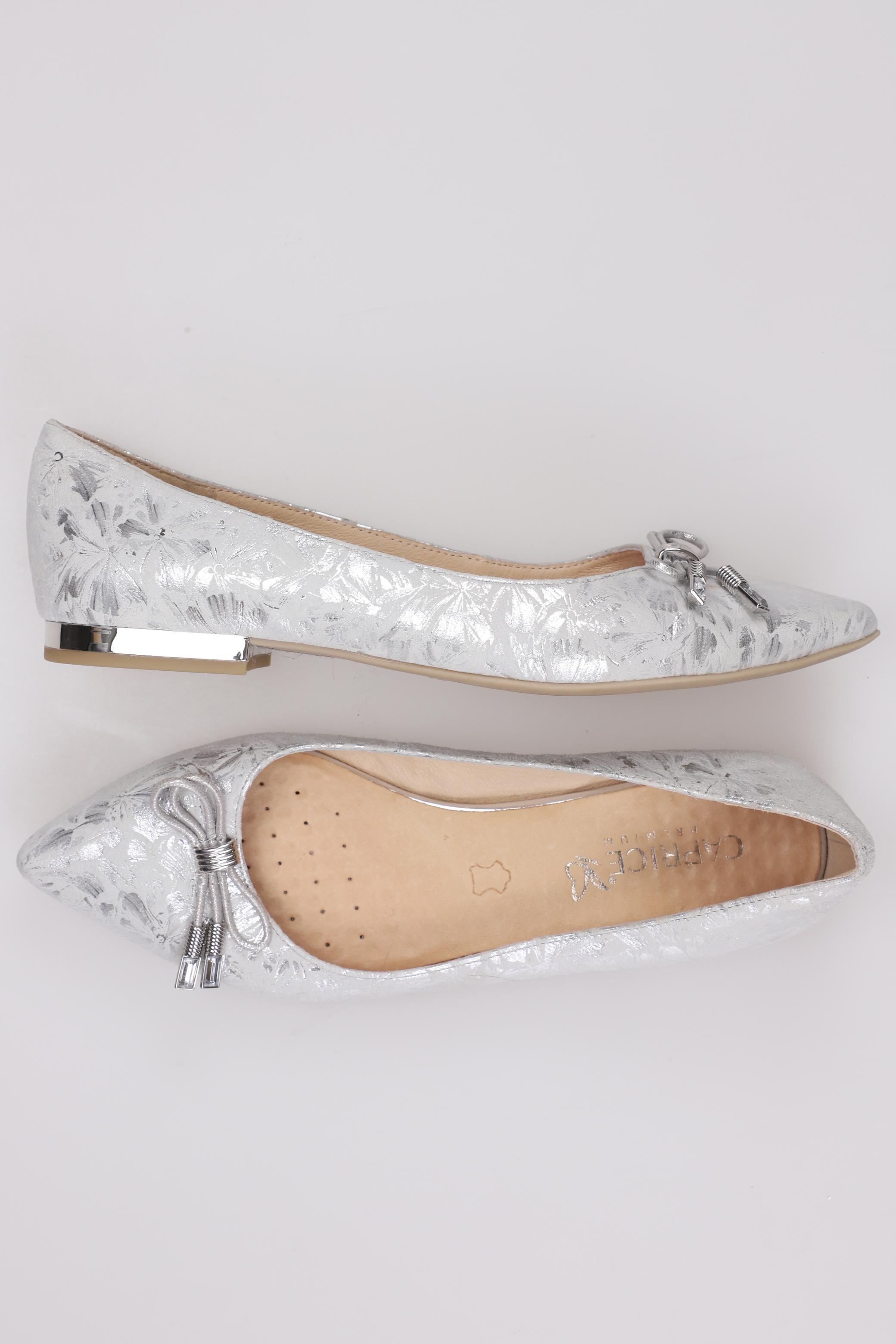 

Caprice Damen Ballerinas, silber