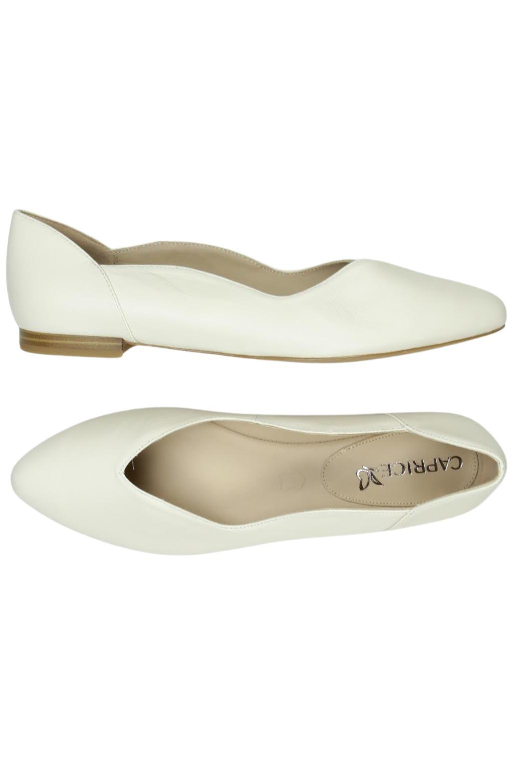 

Caprice Damen Ballerinas, weiß, Gr. 39