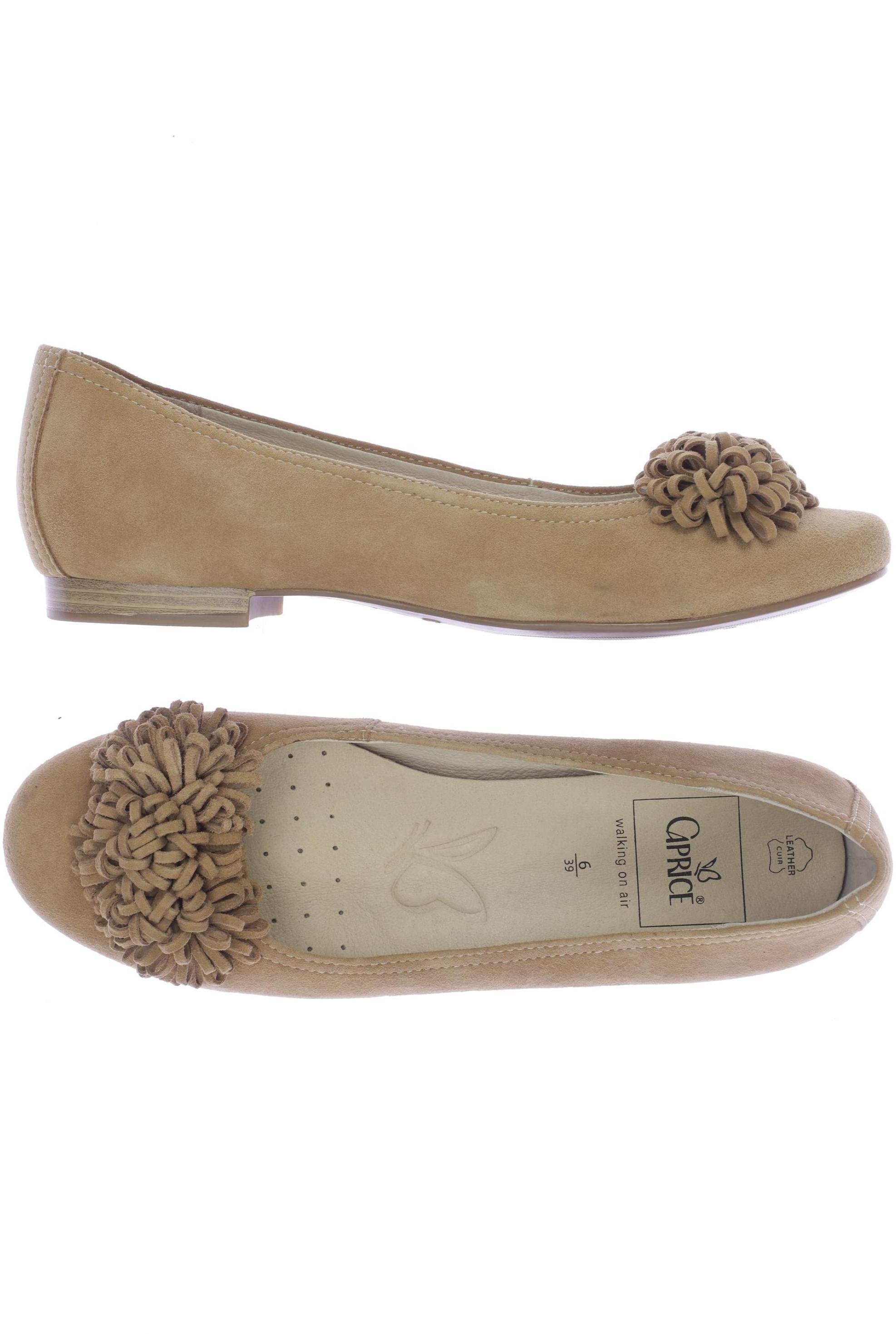 

Caprice Damen Ballerinas, beige, Gr. 39