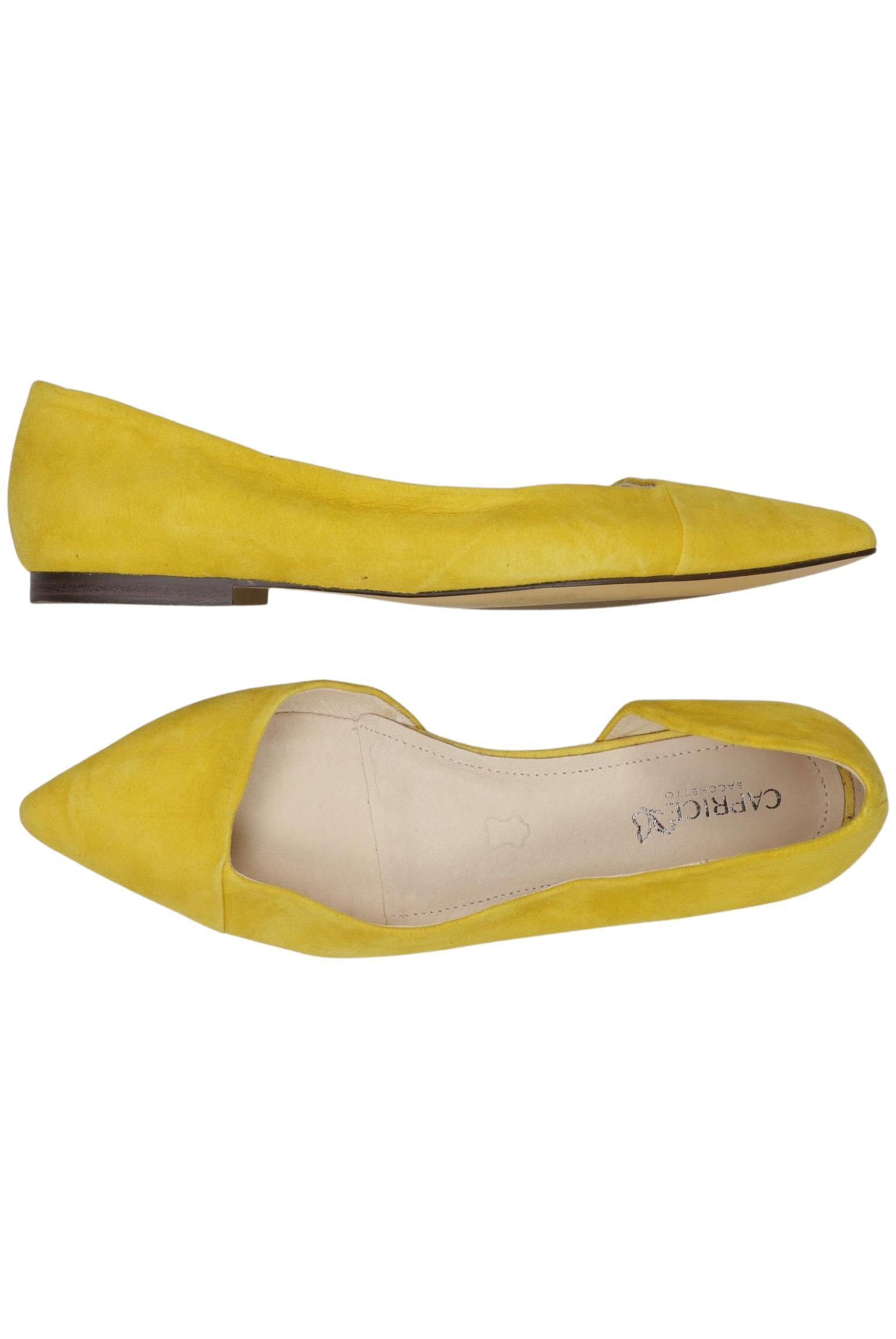 

Caprice Damen Ballerinas, gelb, Gr. 38.5