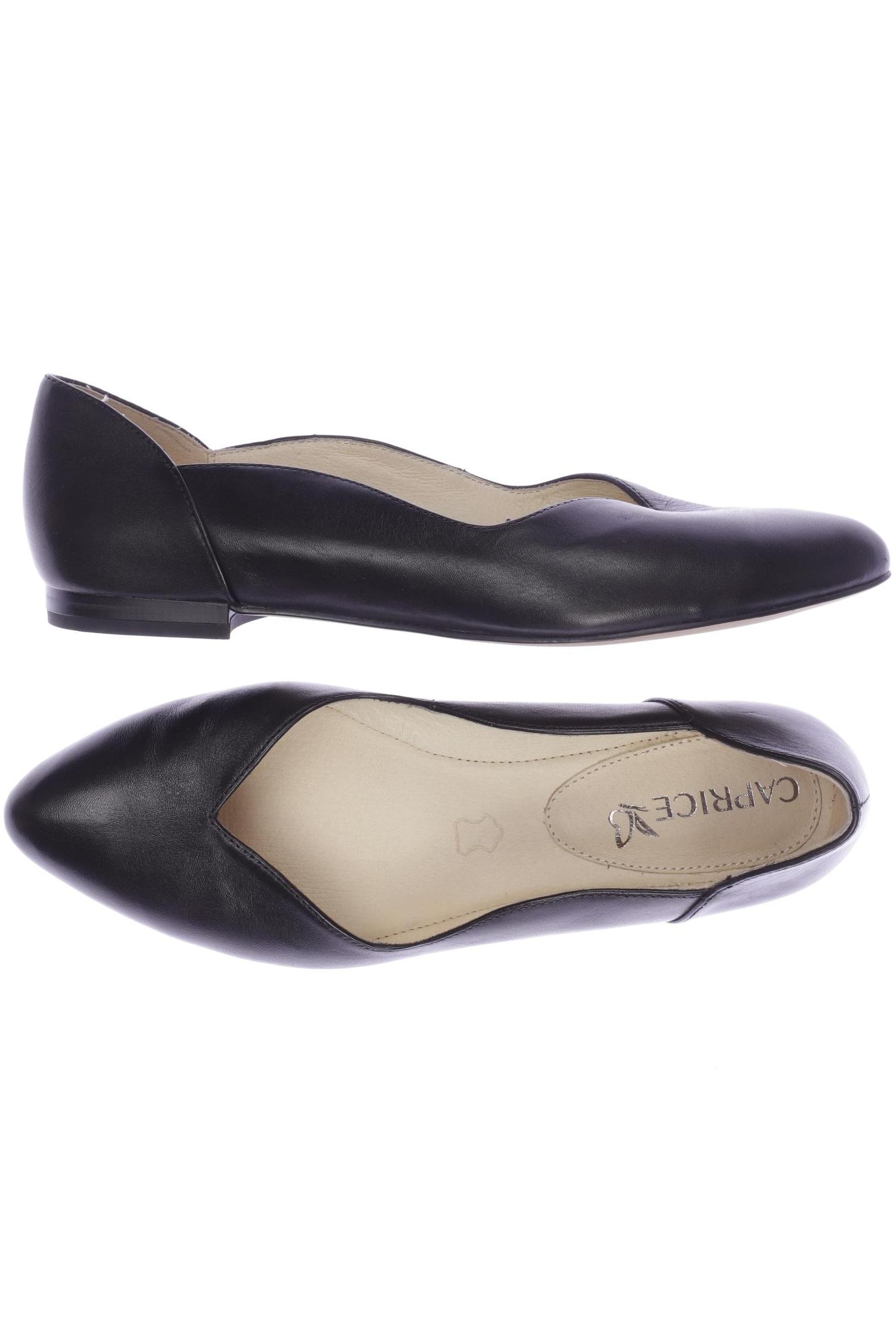 

Caprice Damen Ballerinas, schwarz