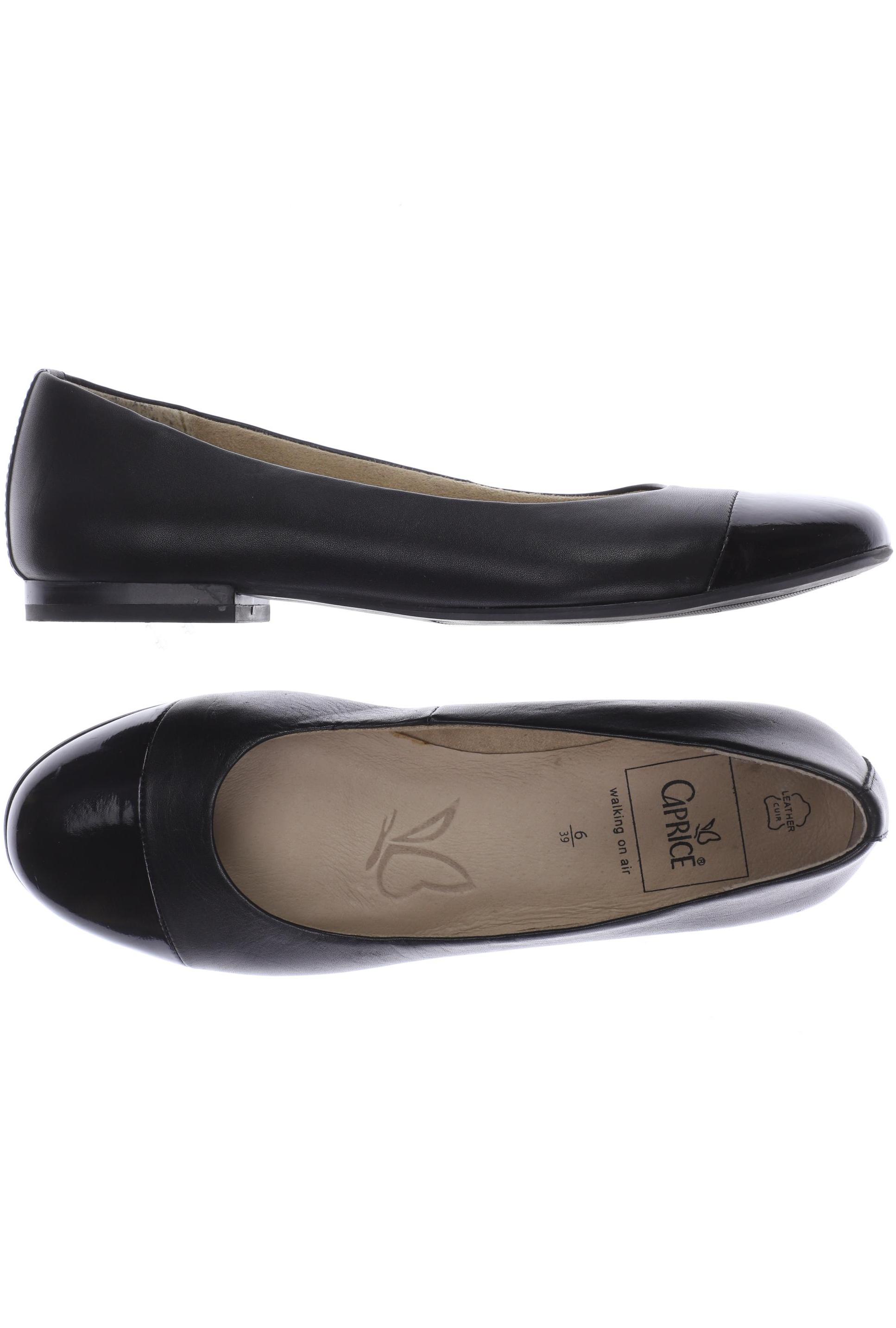 

Caprice Damen Ballerinas, schwarz
