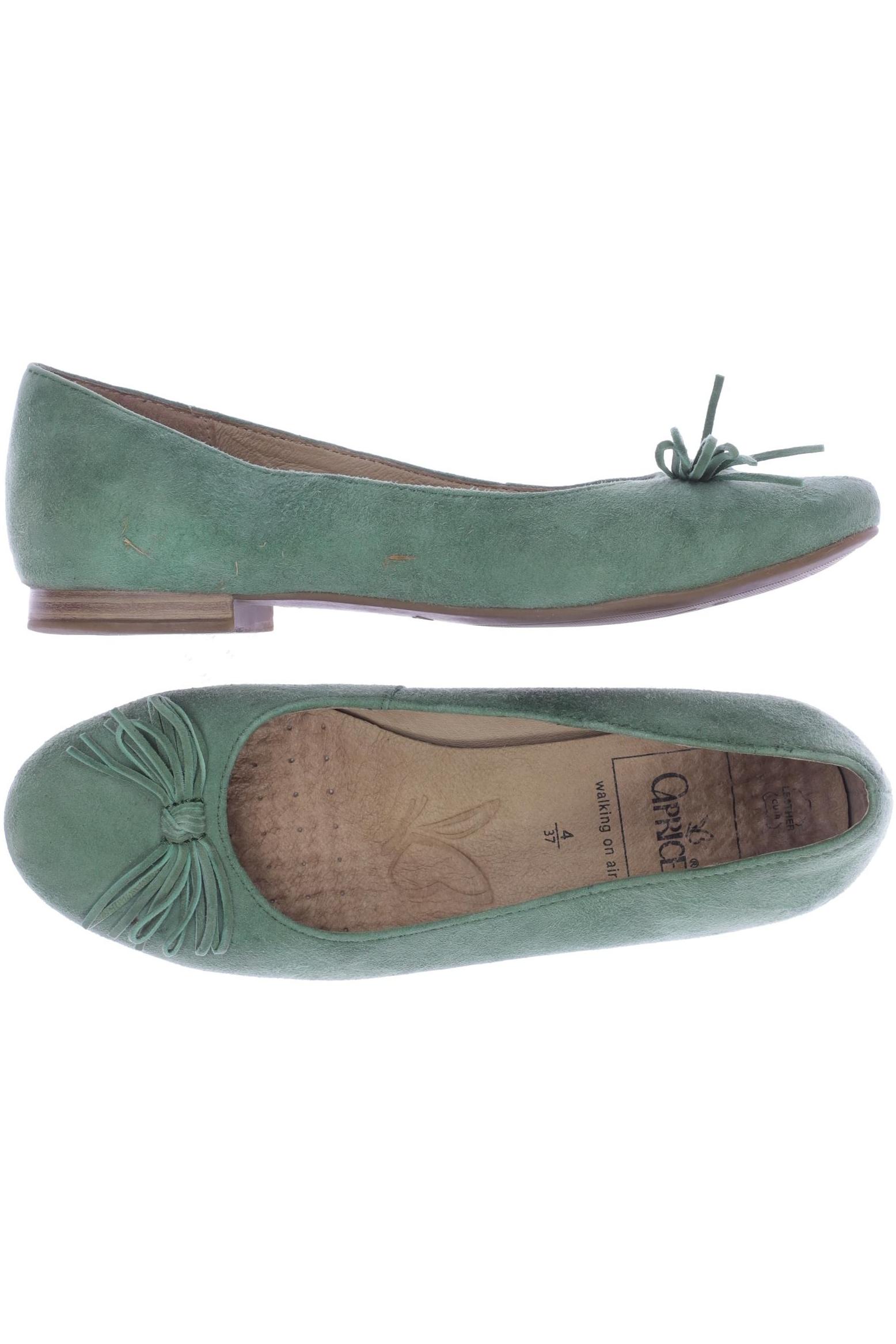 

Caprice Damen Ballerinas, grün, Gr. 4