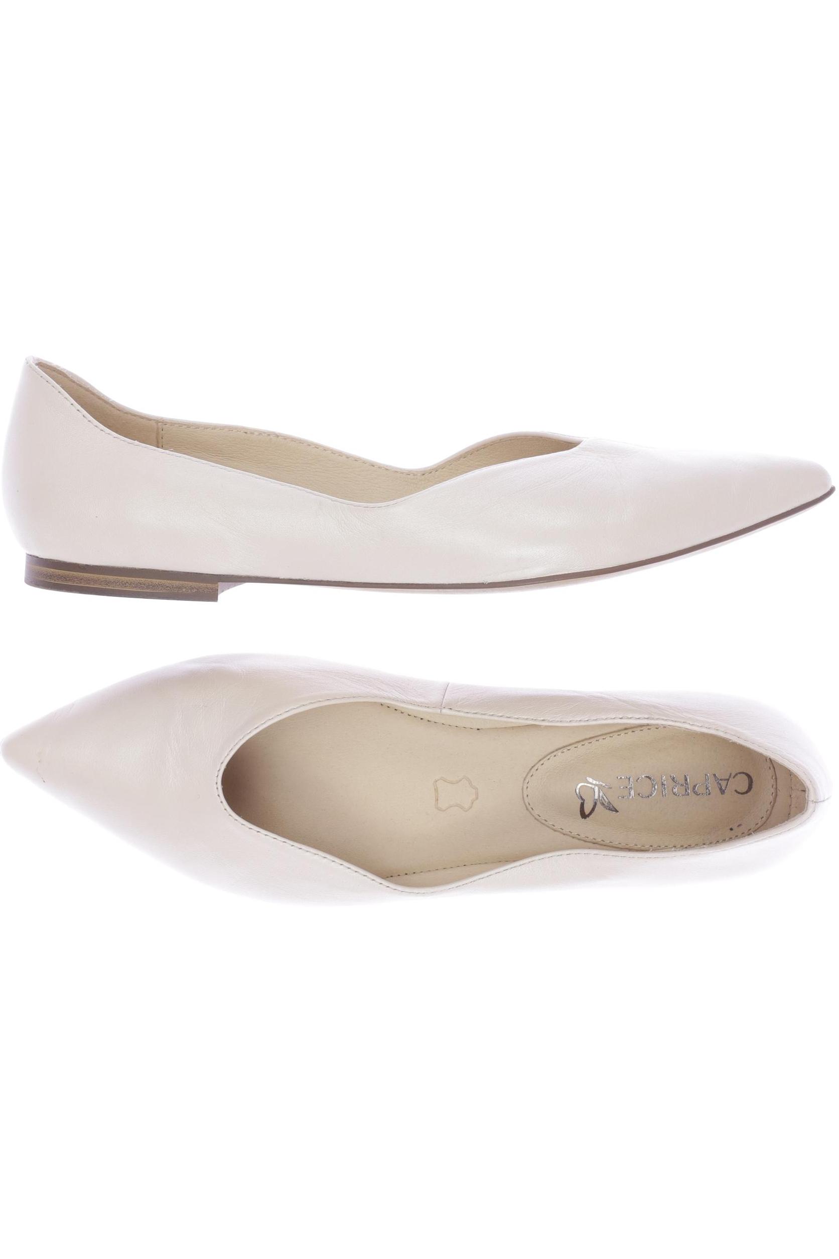 

Caprice Damen Ballerinas, cremeweiß