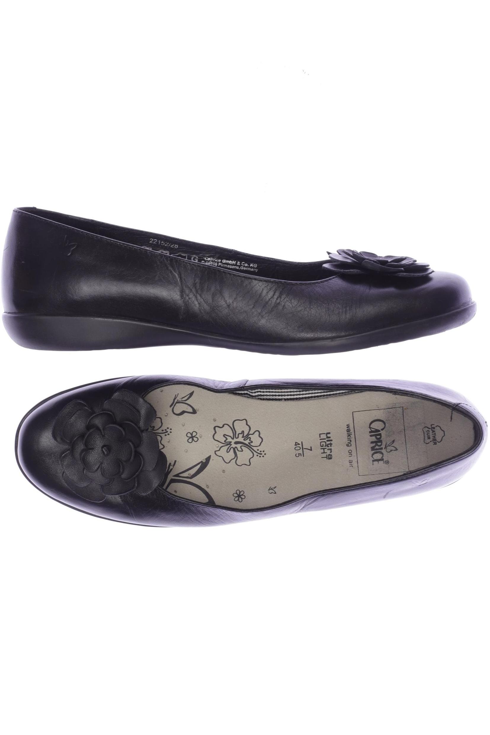 

Caprice Damen Ballerinas, schwarz, Gr. 40.5