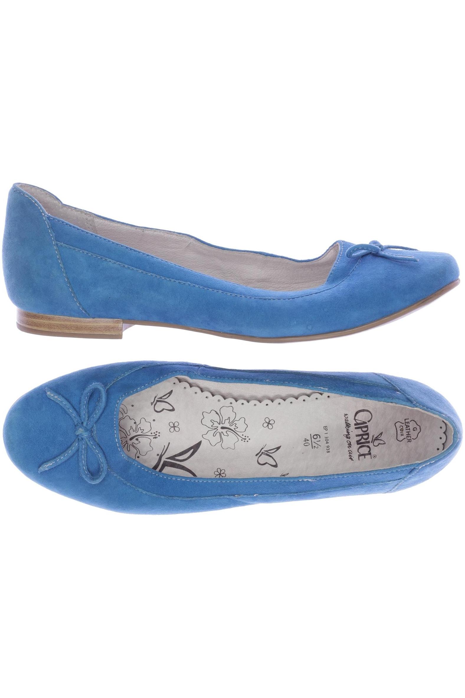 

Caprice Damen Ballerinas, blau, Gr. 40