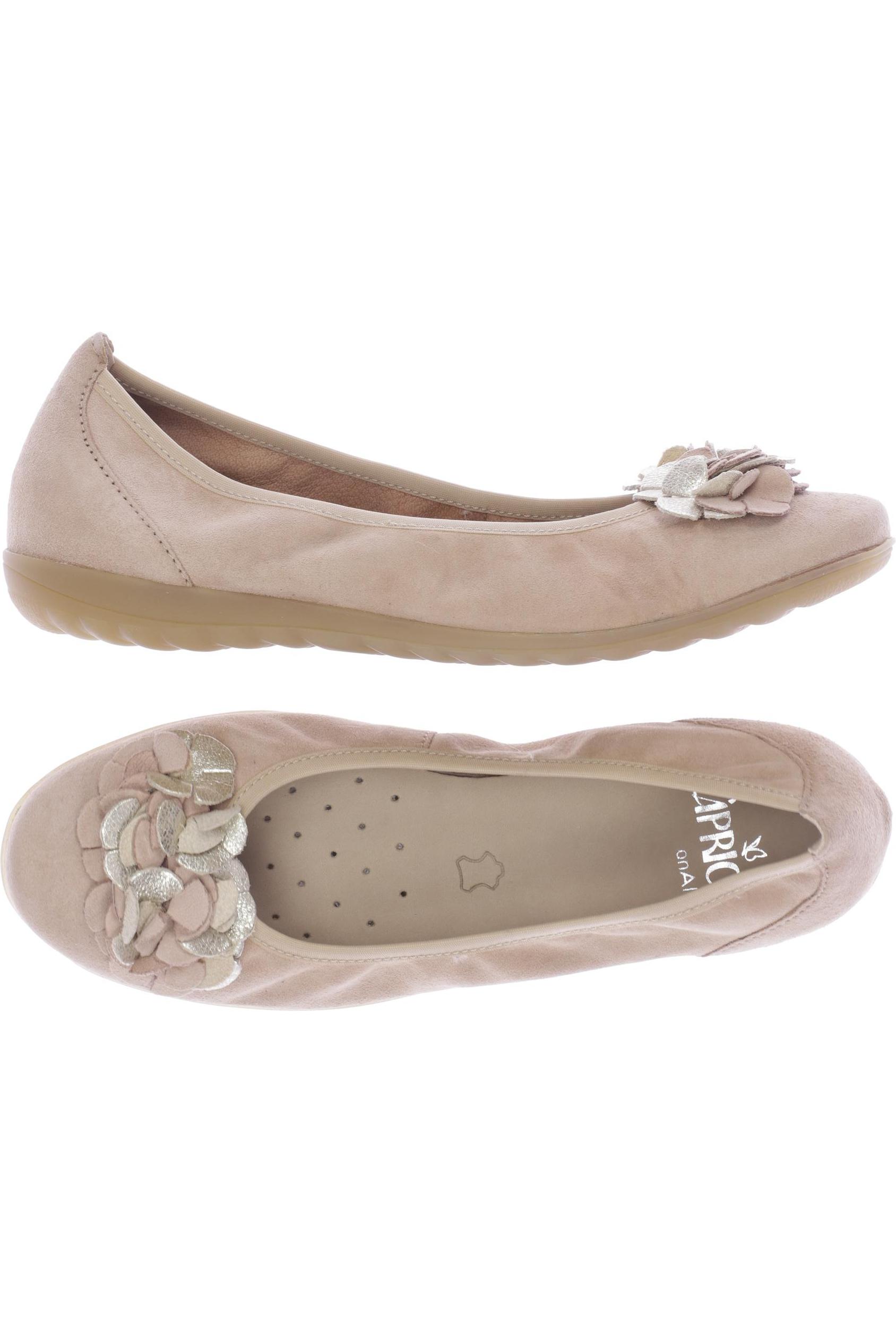 

Caprice Damen Ballerinas, beige