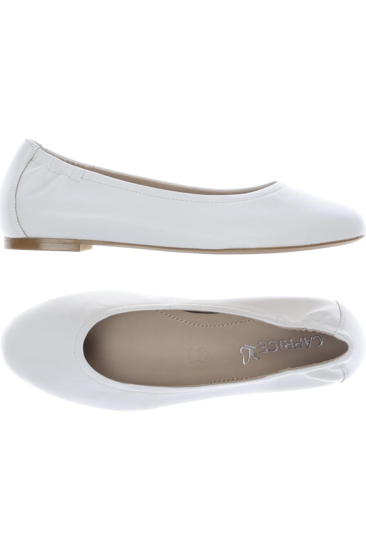 

Caprice Damen Ballerinas, weiß, Gr. 37