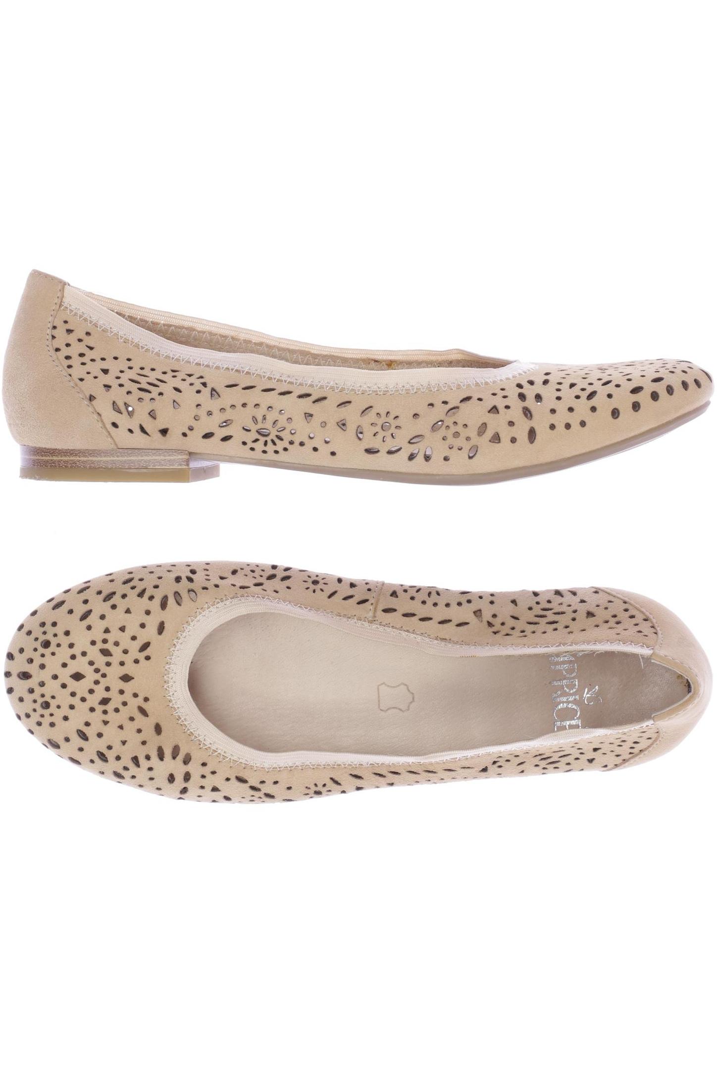 

Caprice Damen Ballerinas, beige, Gr. 37