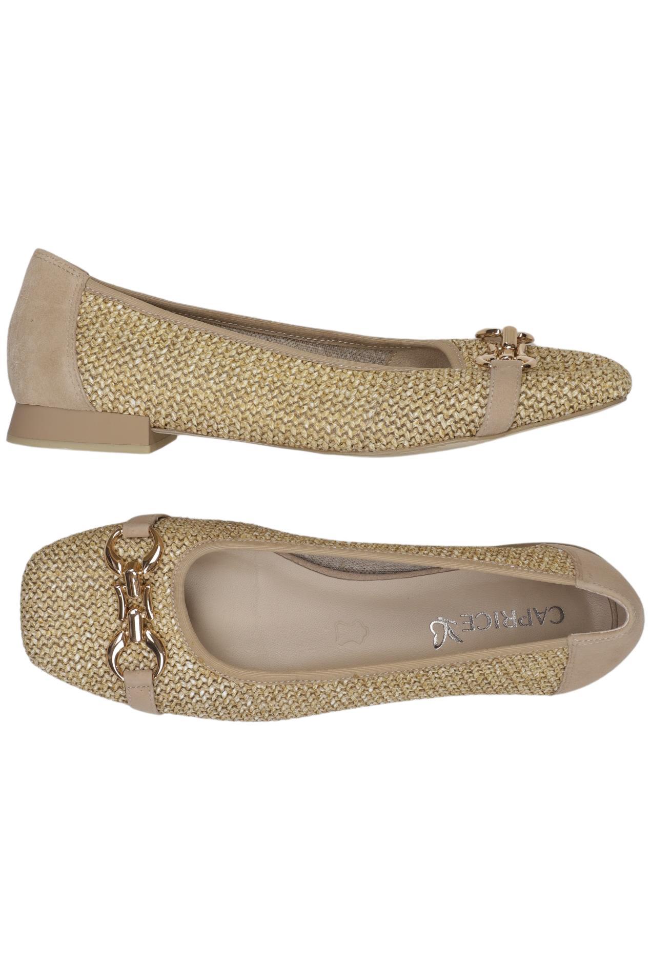 

Caprice Damen Ballerinas, beige, Gr. 39