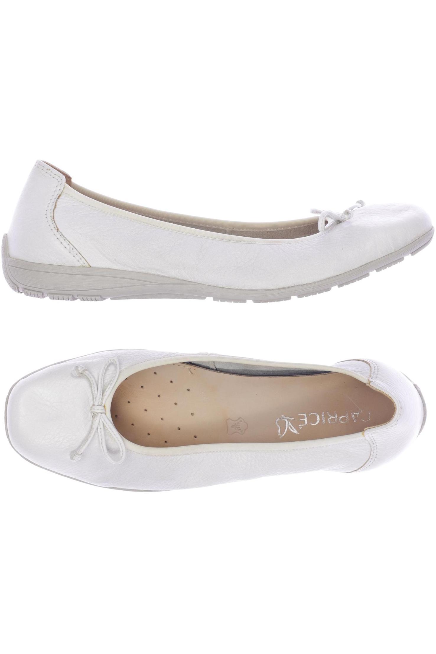 

Caprice Damen Ballerinas, weiß, Gr. 38