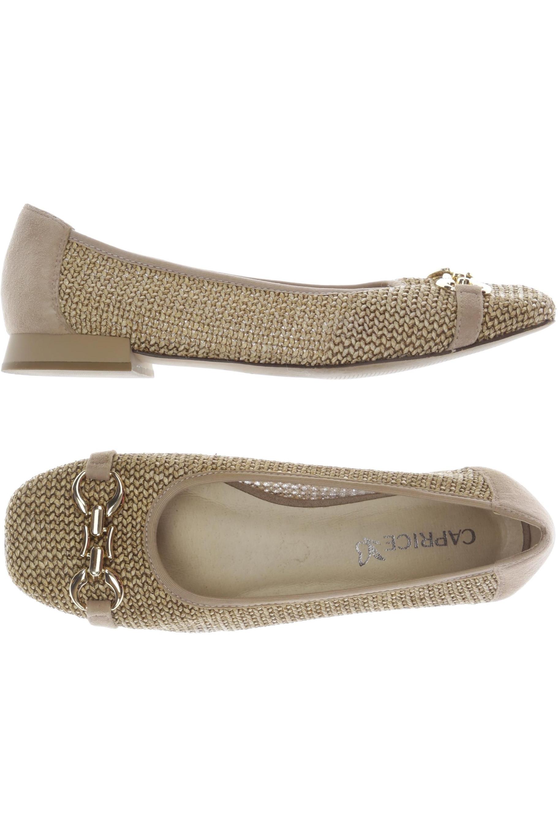 

Caprice Damen Ballerinas, beige, Gr. 39