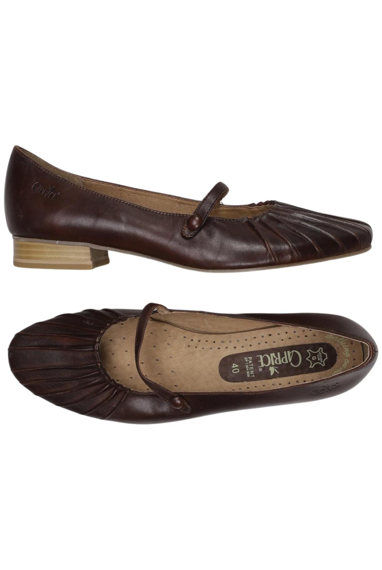 

Caprice Damen Ballerinas, braun, Gr. 40