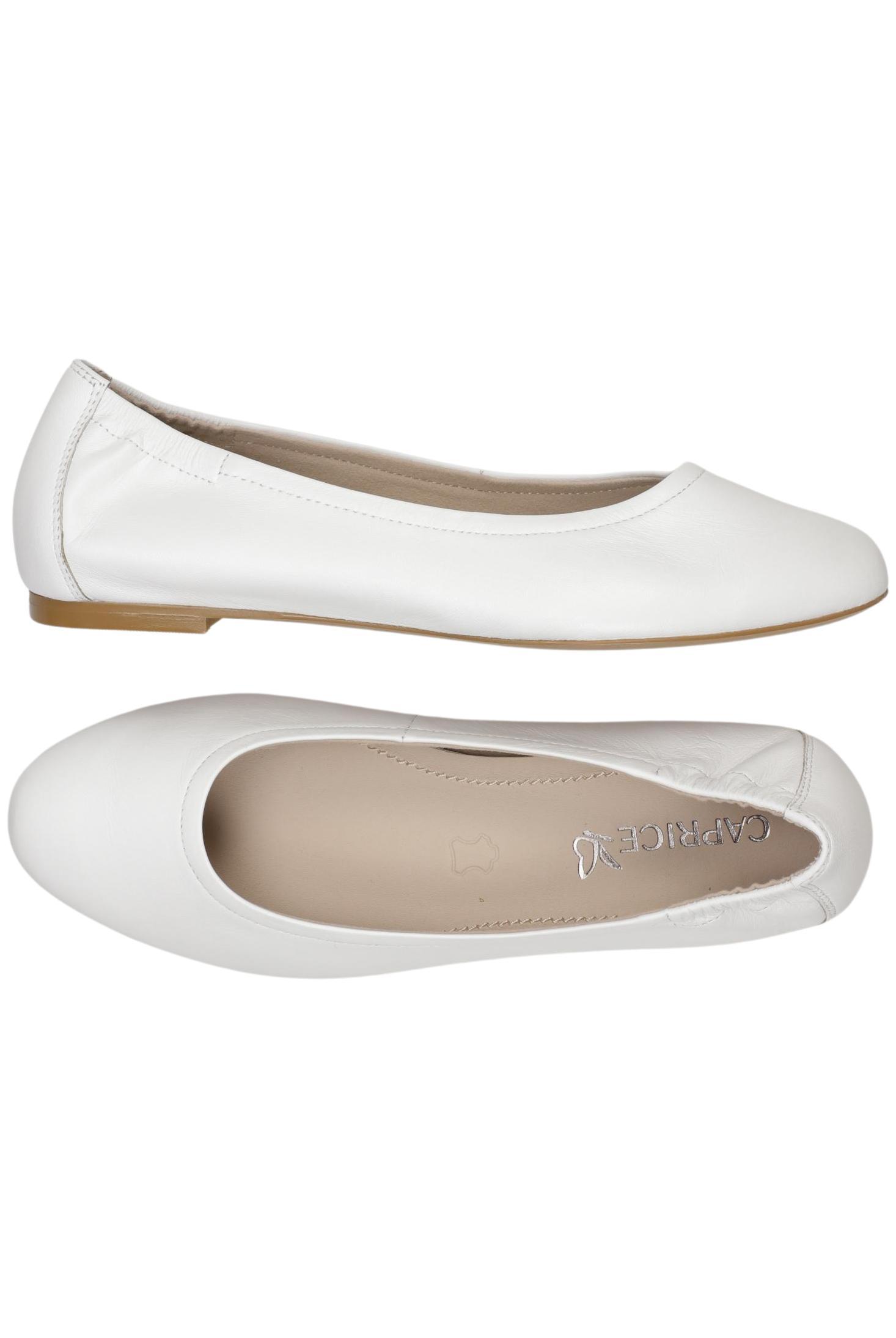 

Caprice Damen Ballerinas, weiß, Gr. 37