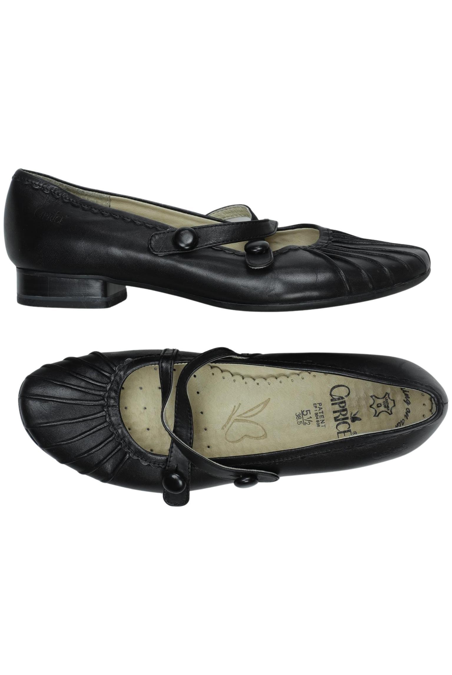 

Caprice Damen Ballerinas, schwarz, Gr. 5.5