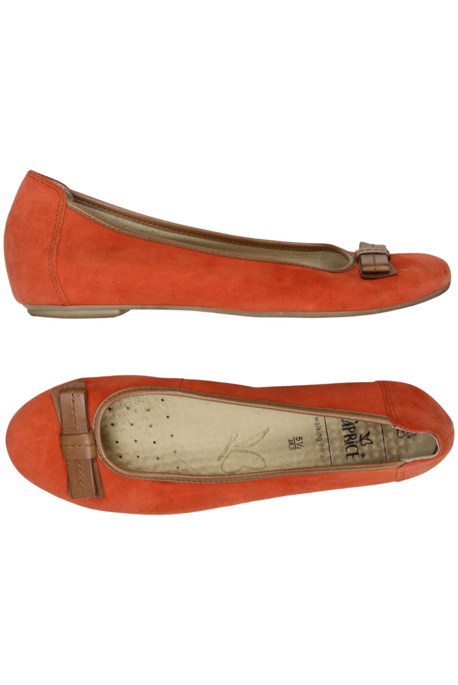 

Caprice Damen Ballerinas, orange, Gr. 38.5