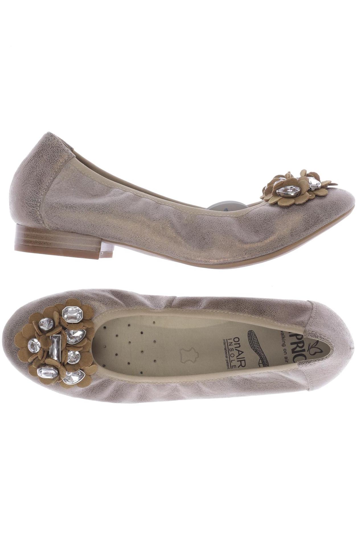 

Caprice Damen Ballerinas, beige