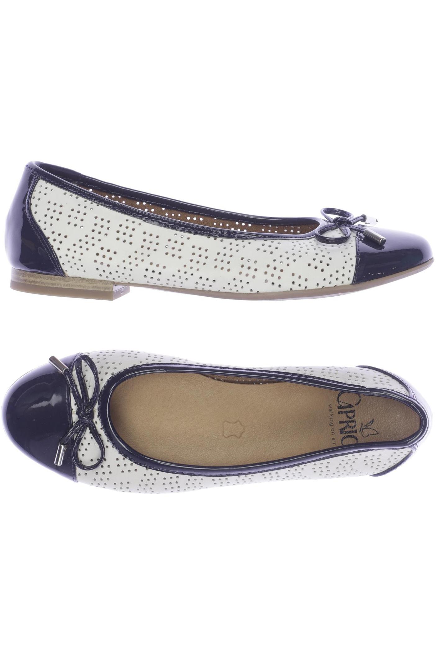 

Caprice Damen Ballerinas, weiß, Gr. 37