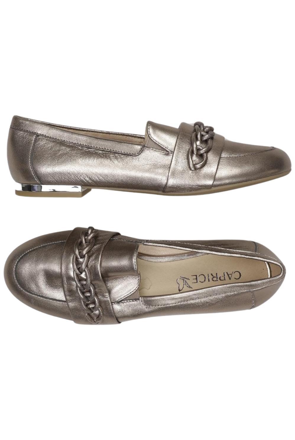 

Caprice Damen Halbschuh, silber, Gr. 4