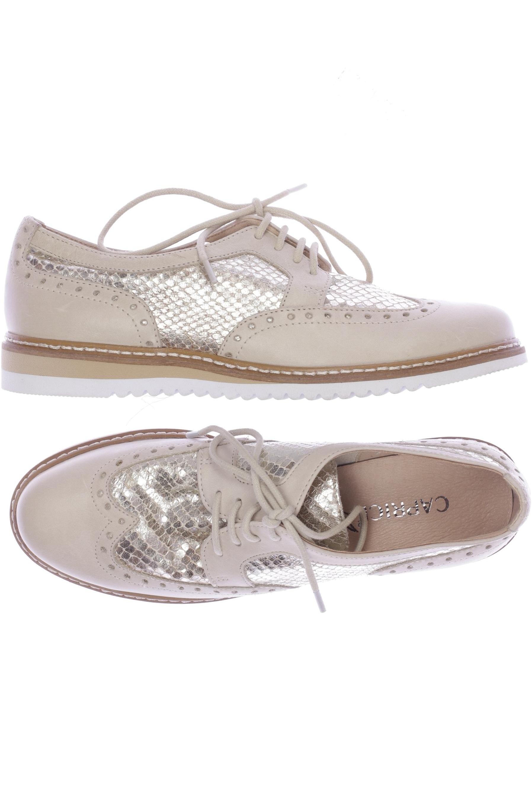 

Caprice Damen Halbschuh, beige, Gr. 36