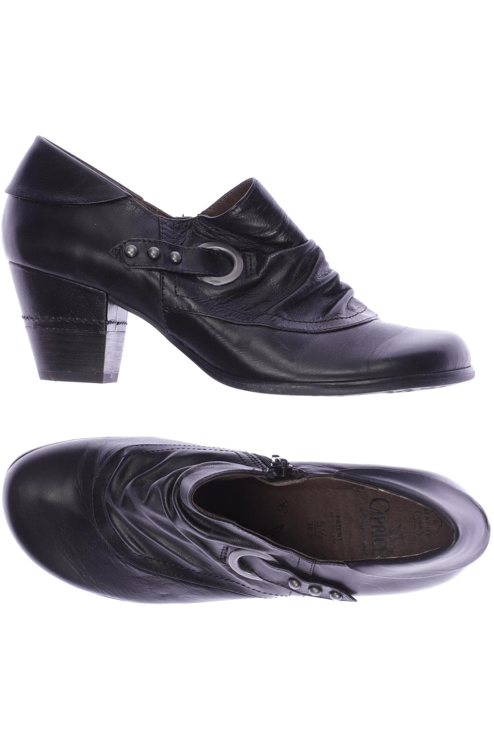 

Caprice Damen Halbschuh, schwarz, Gr. 38.5