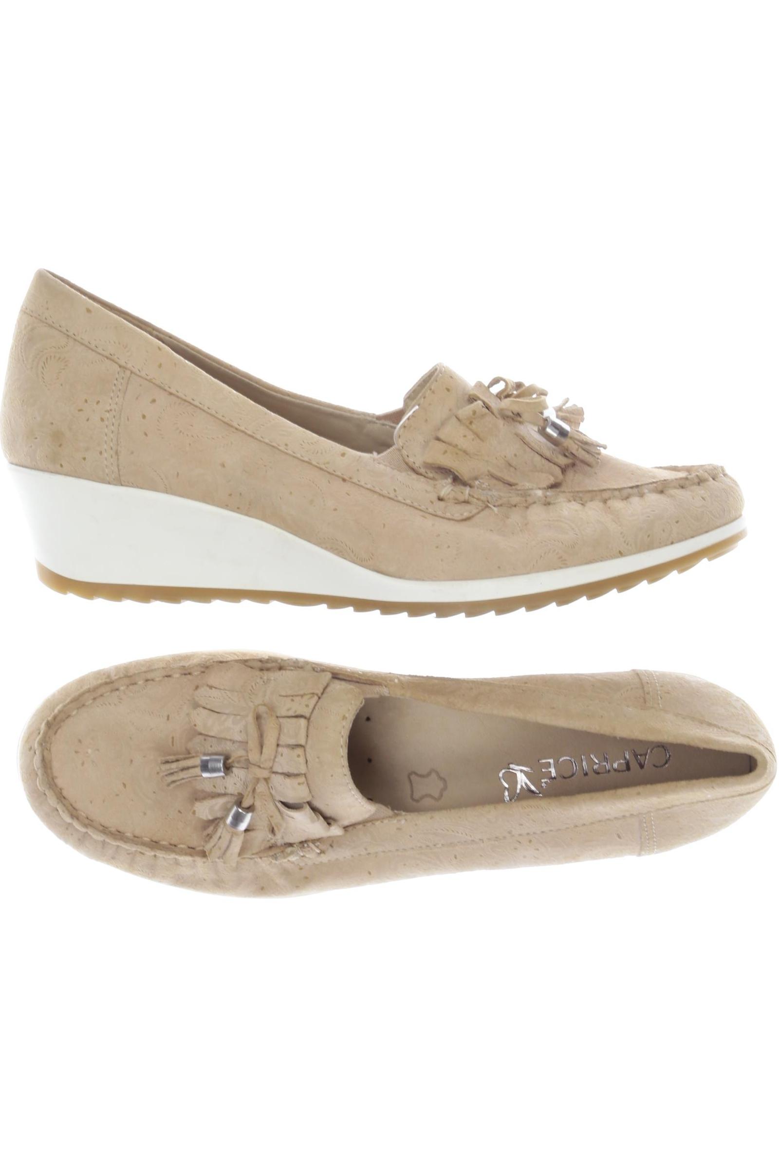

Caprice Damen Halbschuh, beige, Gr. 38