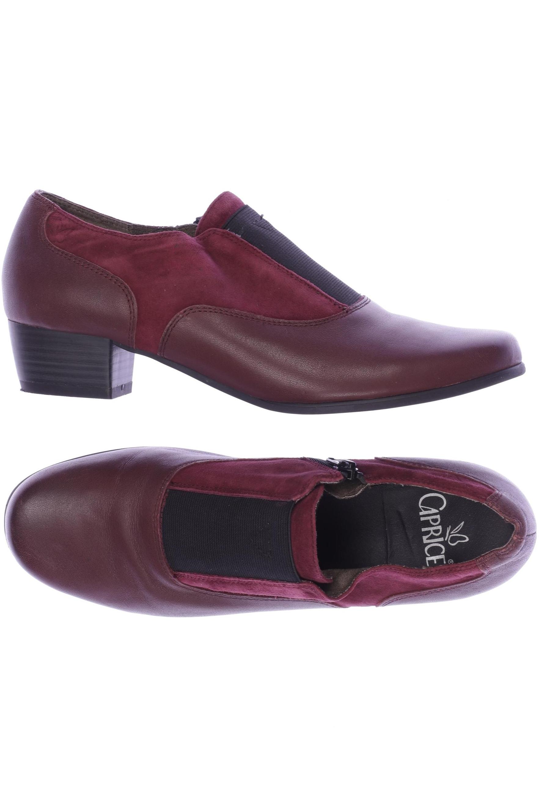 

Caprice Damen Halbschuh, bordeaux, Gr. 39