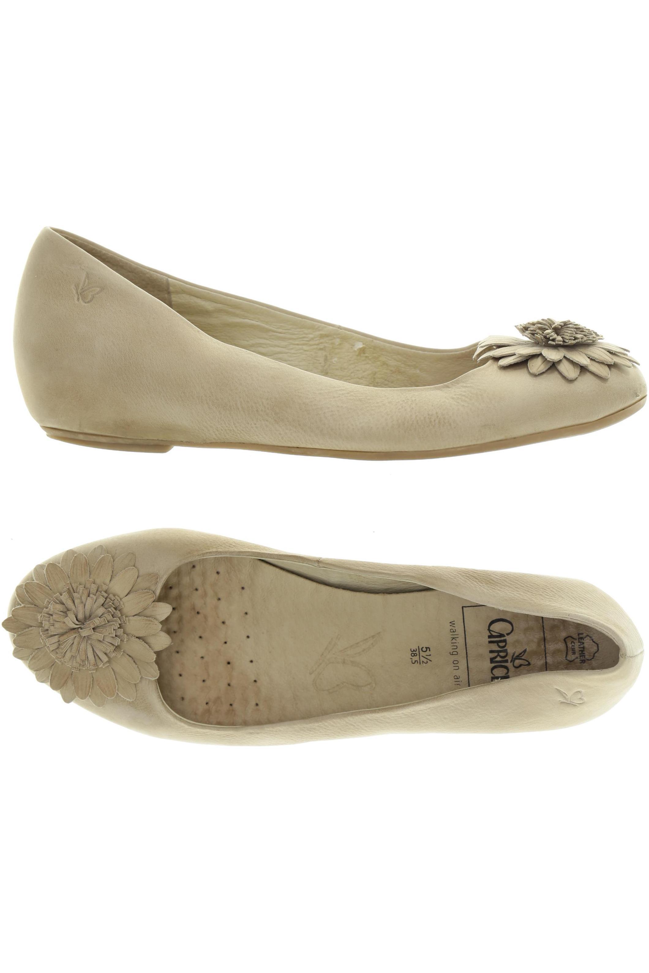 

Caprice Damen Ballerinas, beige, Gr. 5.5
