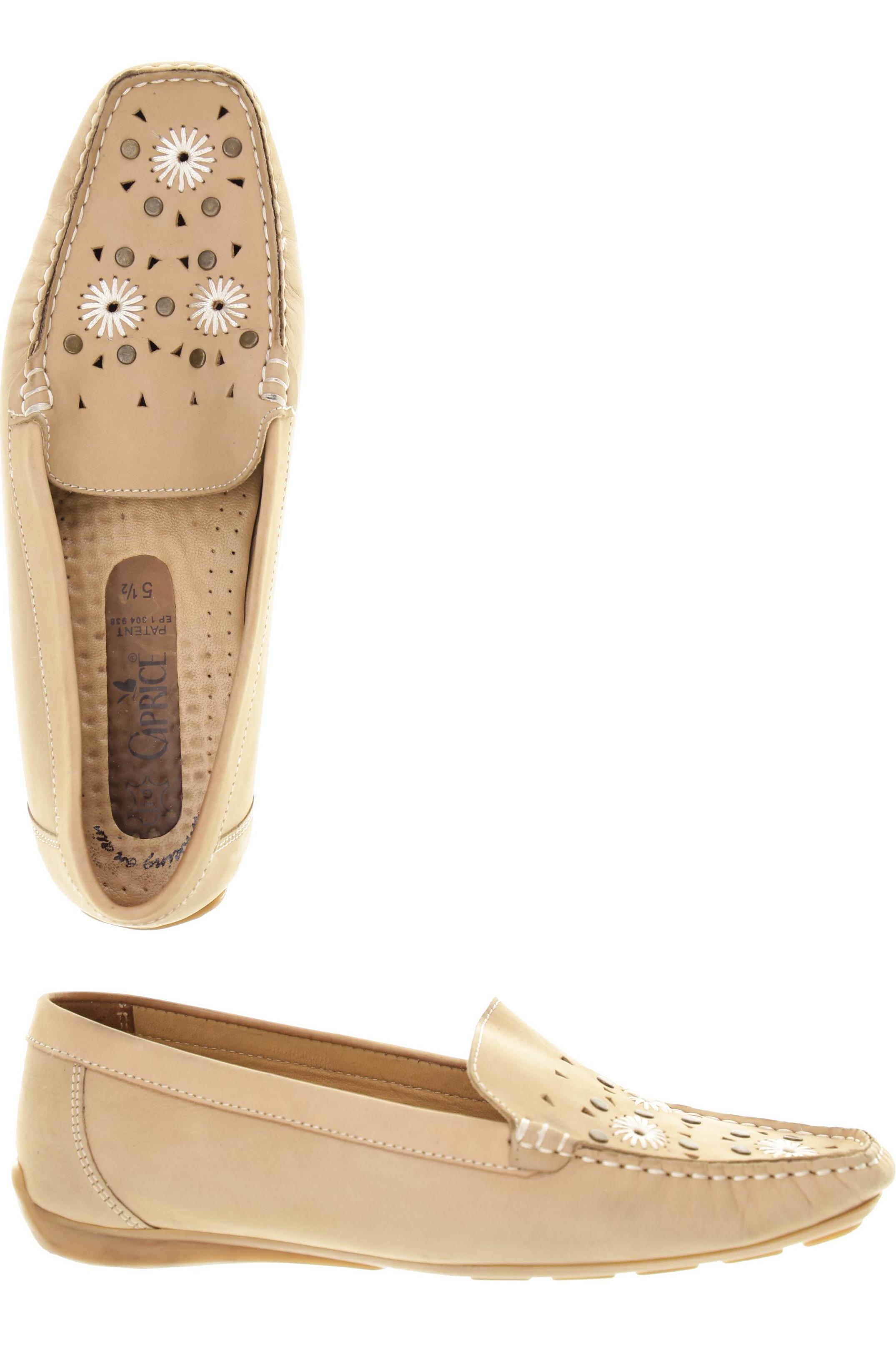 

Caprice Damen Halbschuh, beige, Gr. 5.5