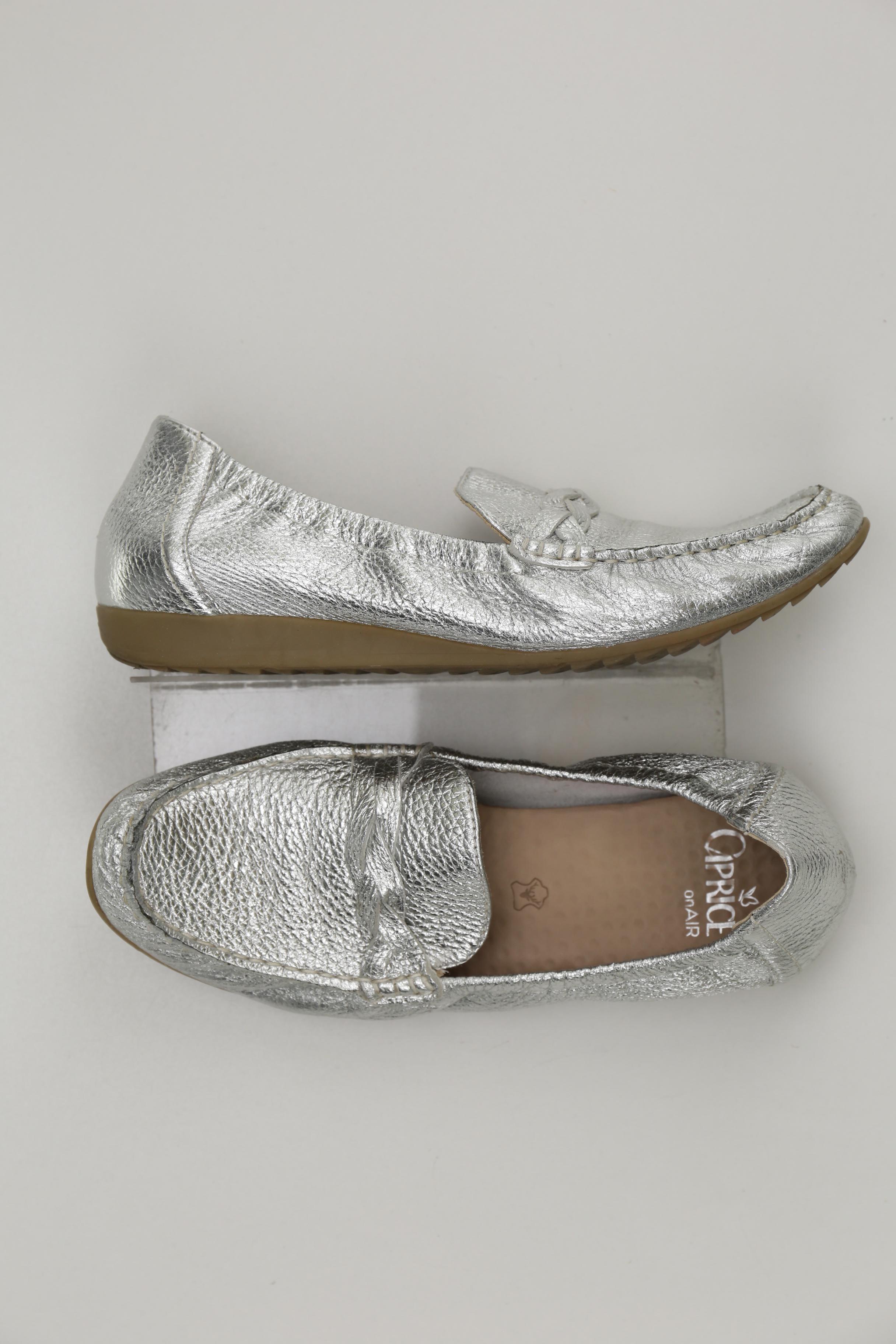 

Caprice Damen Halbschuh, silber, Gr. 7.5