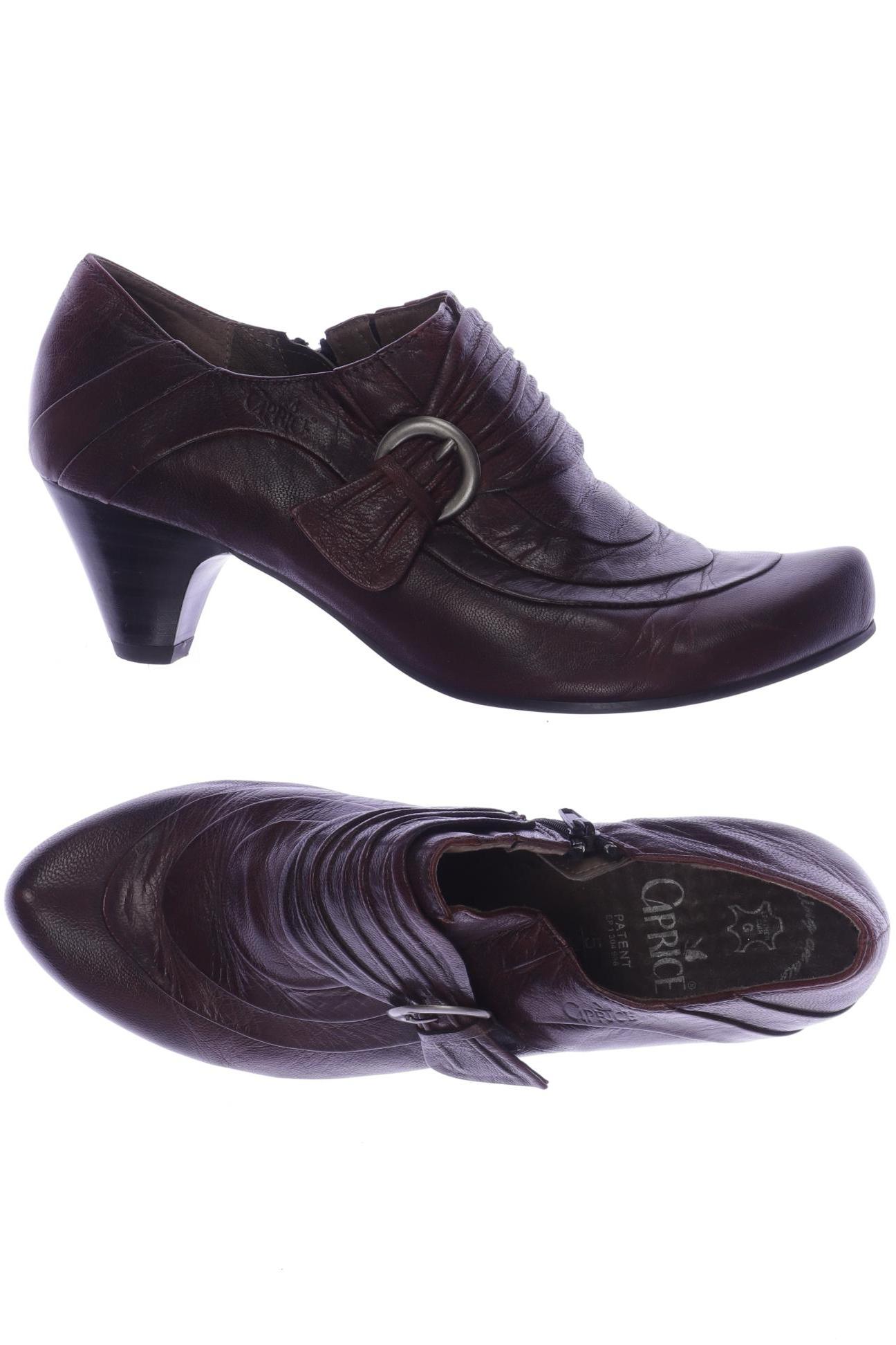 

Caprice Damen Halbschuh, bordeaux, Gr. 38