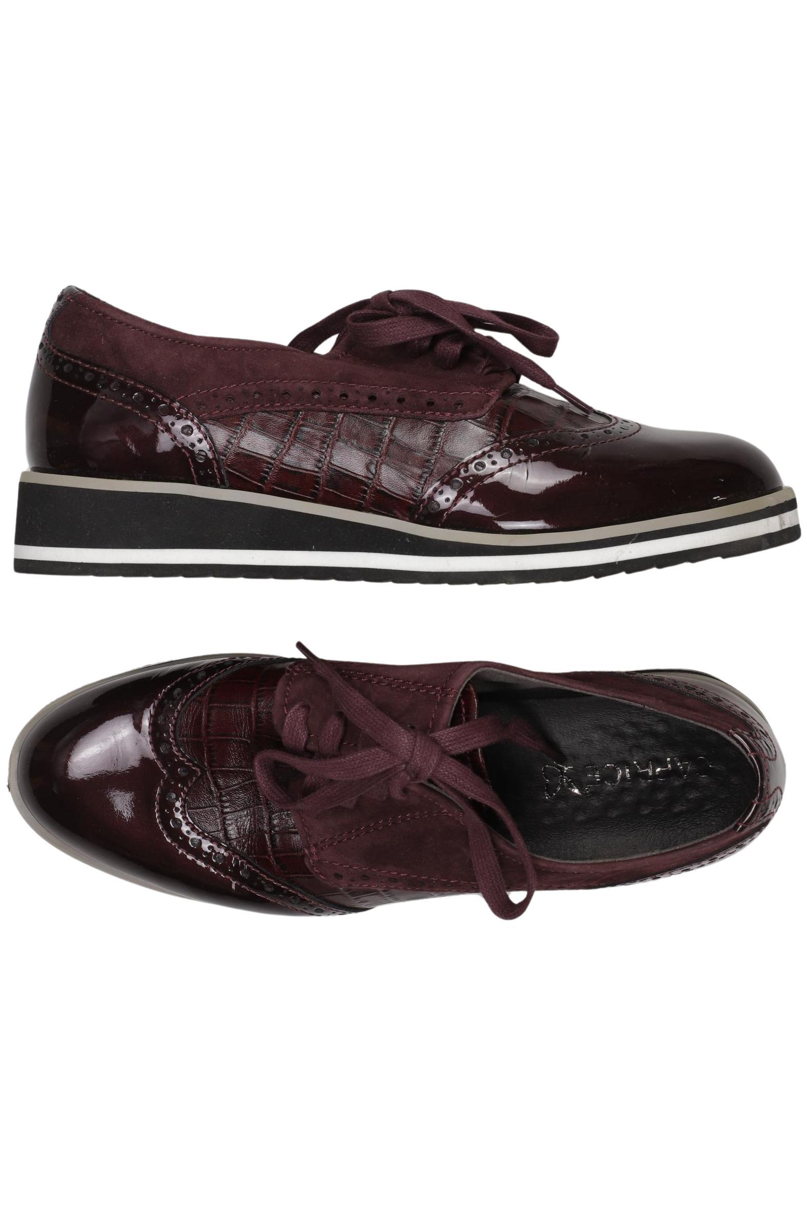 

Caprice Damen Halbschuh, bordeaux, Gr. 39