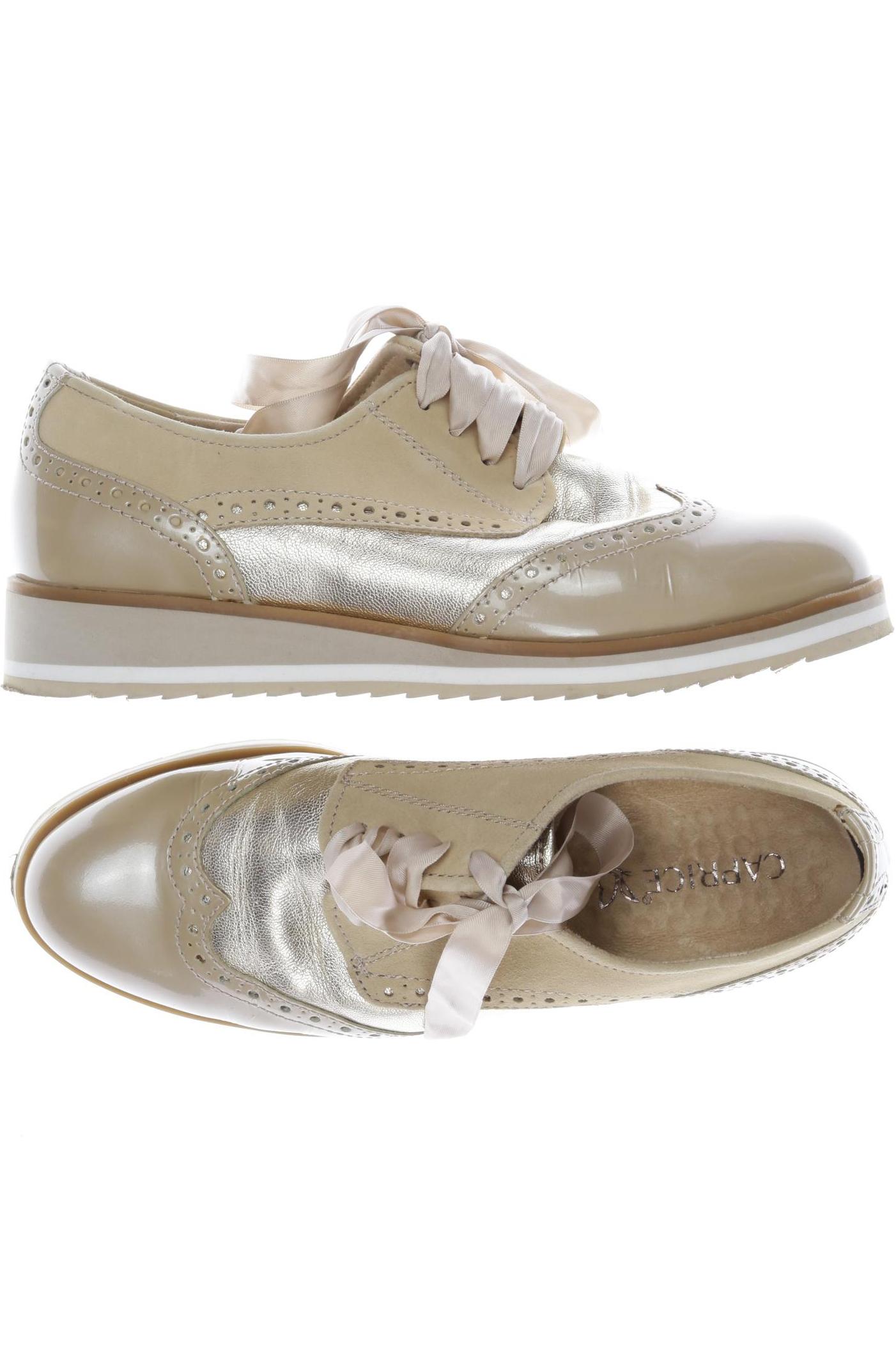 

Caprice Damen Halbschuh, beige, Gr. 39