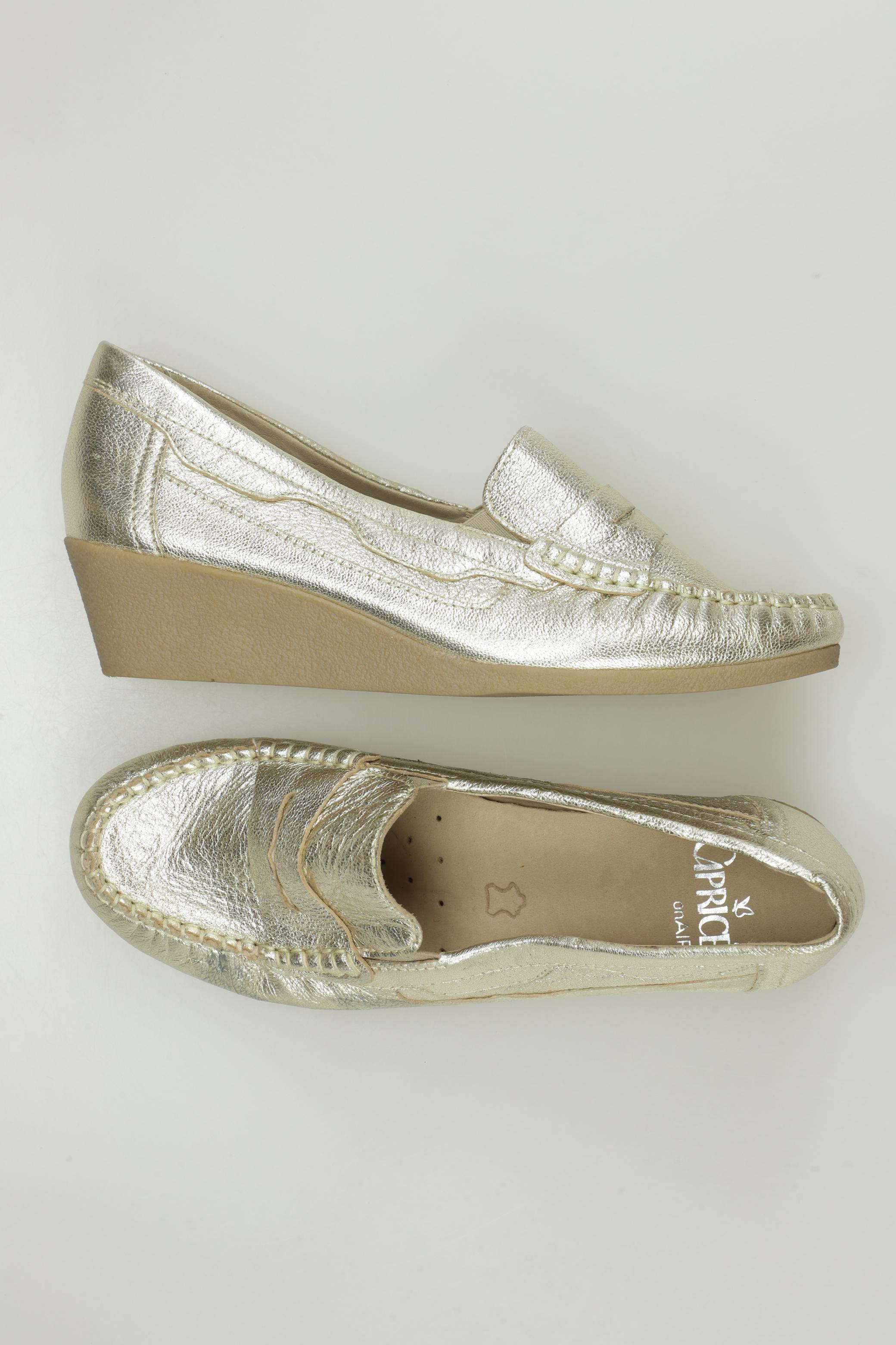 

Caprice Damen Halbschuh, gold, Gr. 38