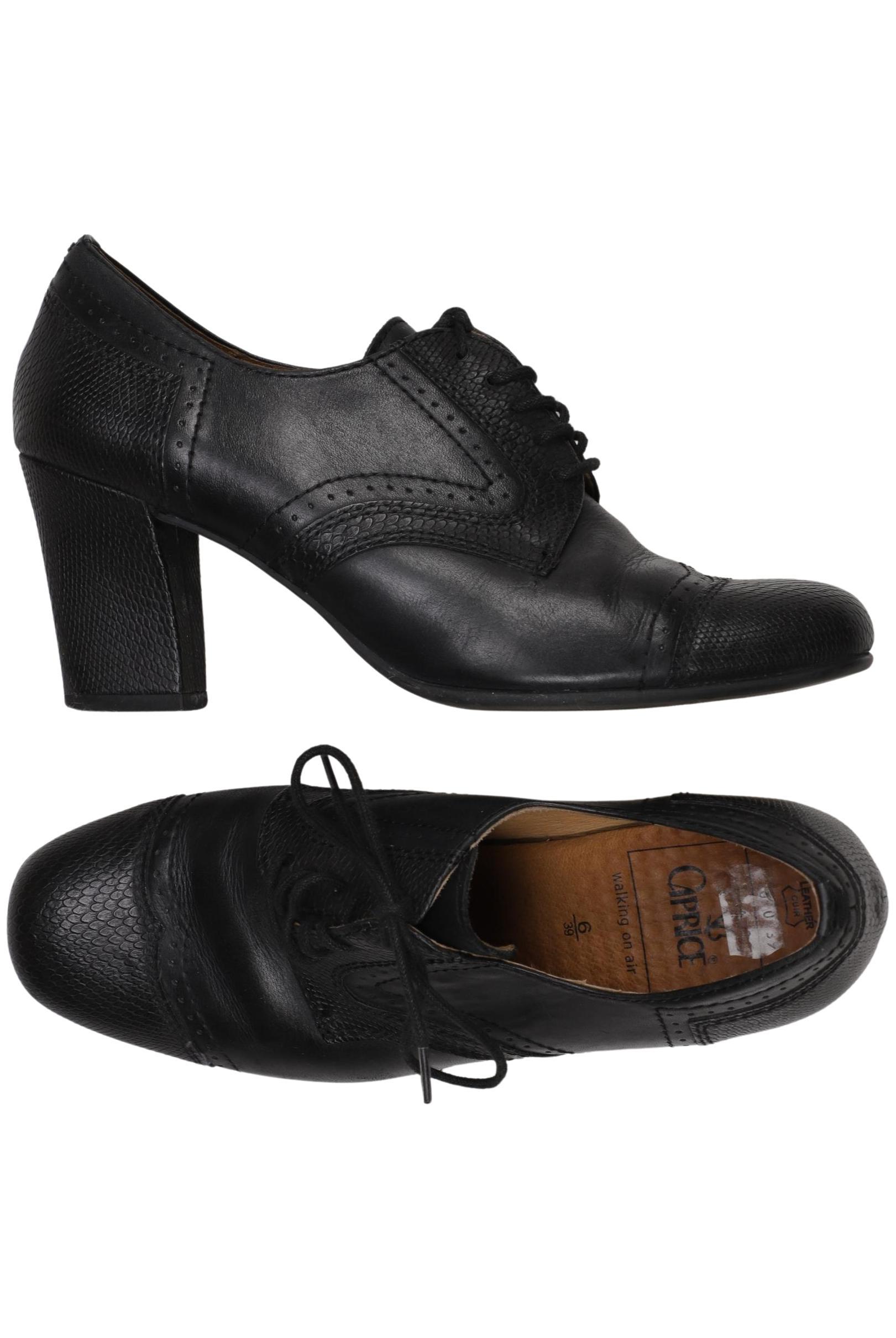 

Caprice Damen Halbschuh, schwarz, Gr. 39