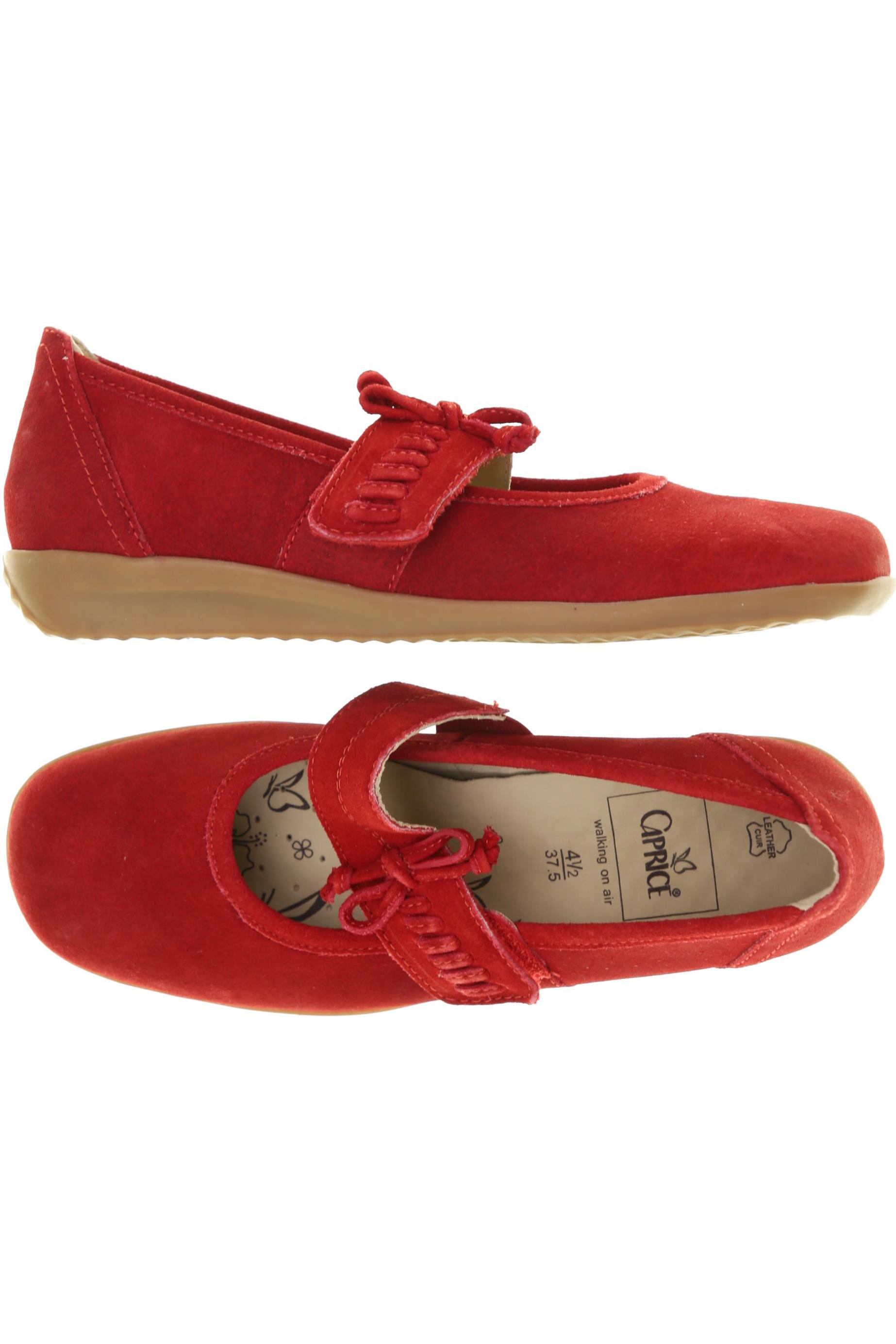 

Caprice Damen Halbschuh, rot, Gr. 4.5