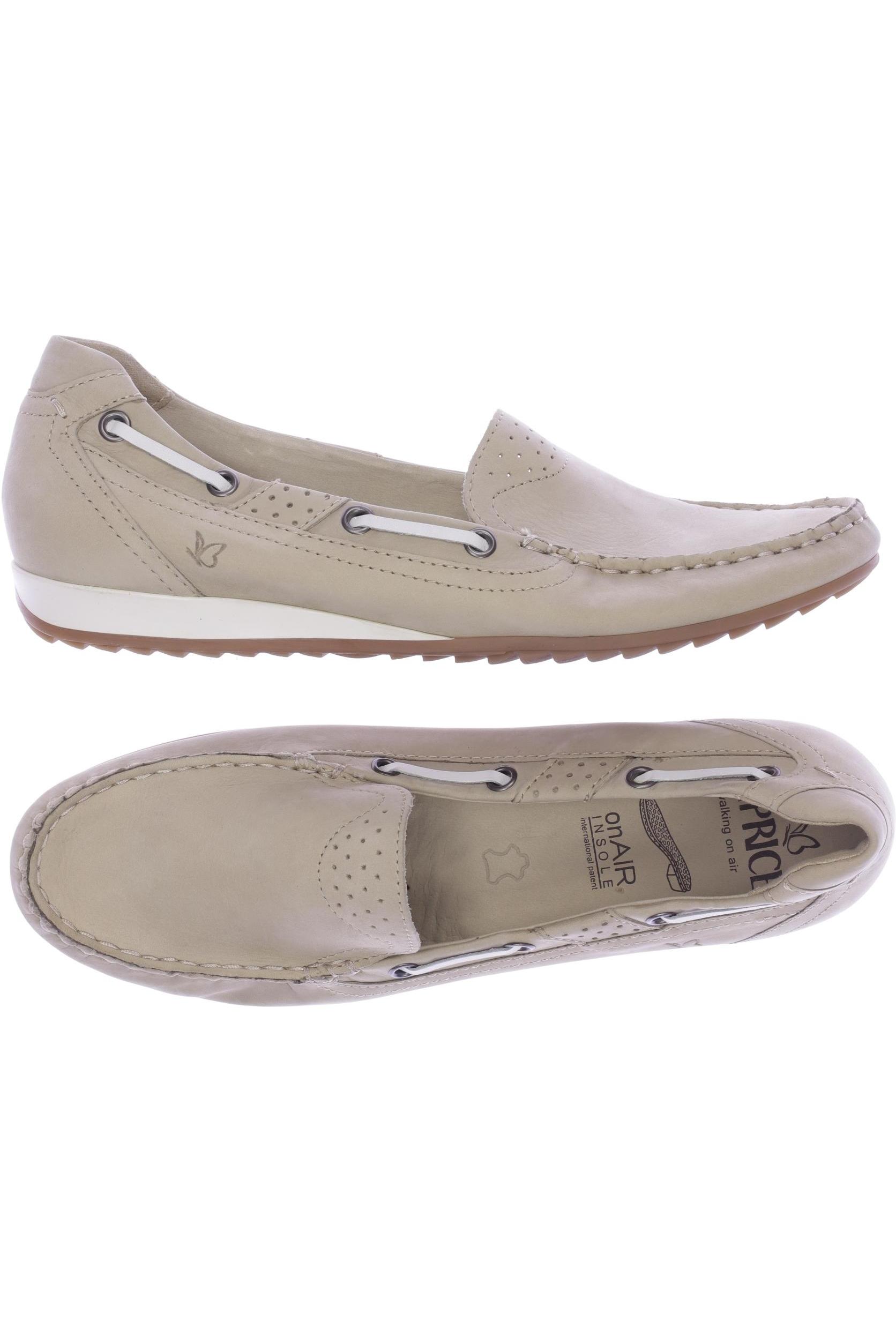 

Caprice Damen Halbschuh, beige, Gr. 5.5