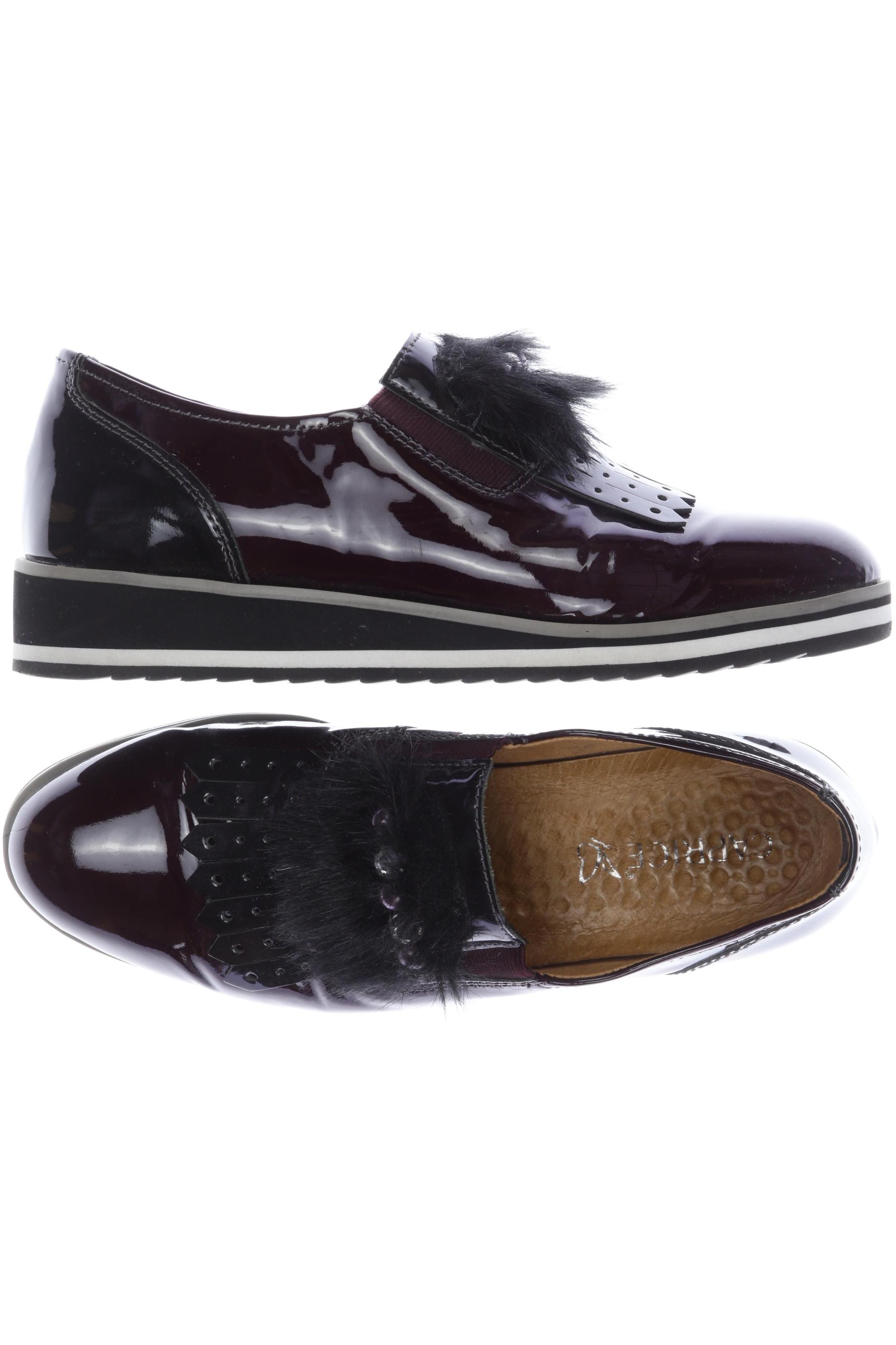 

Caprice Damen Halbschuh, bordeaux, Gr. 38