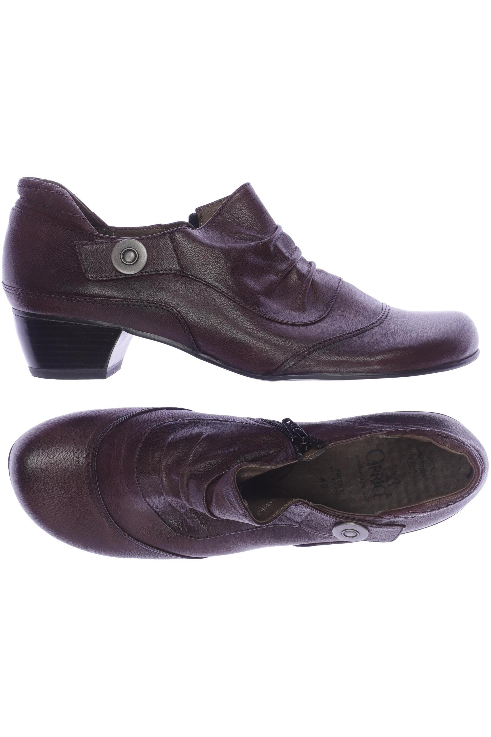 

Caprice Damen Halbschuh, bordeaux, Gr. 40