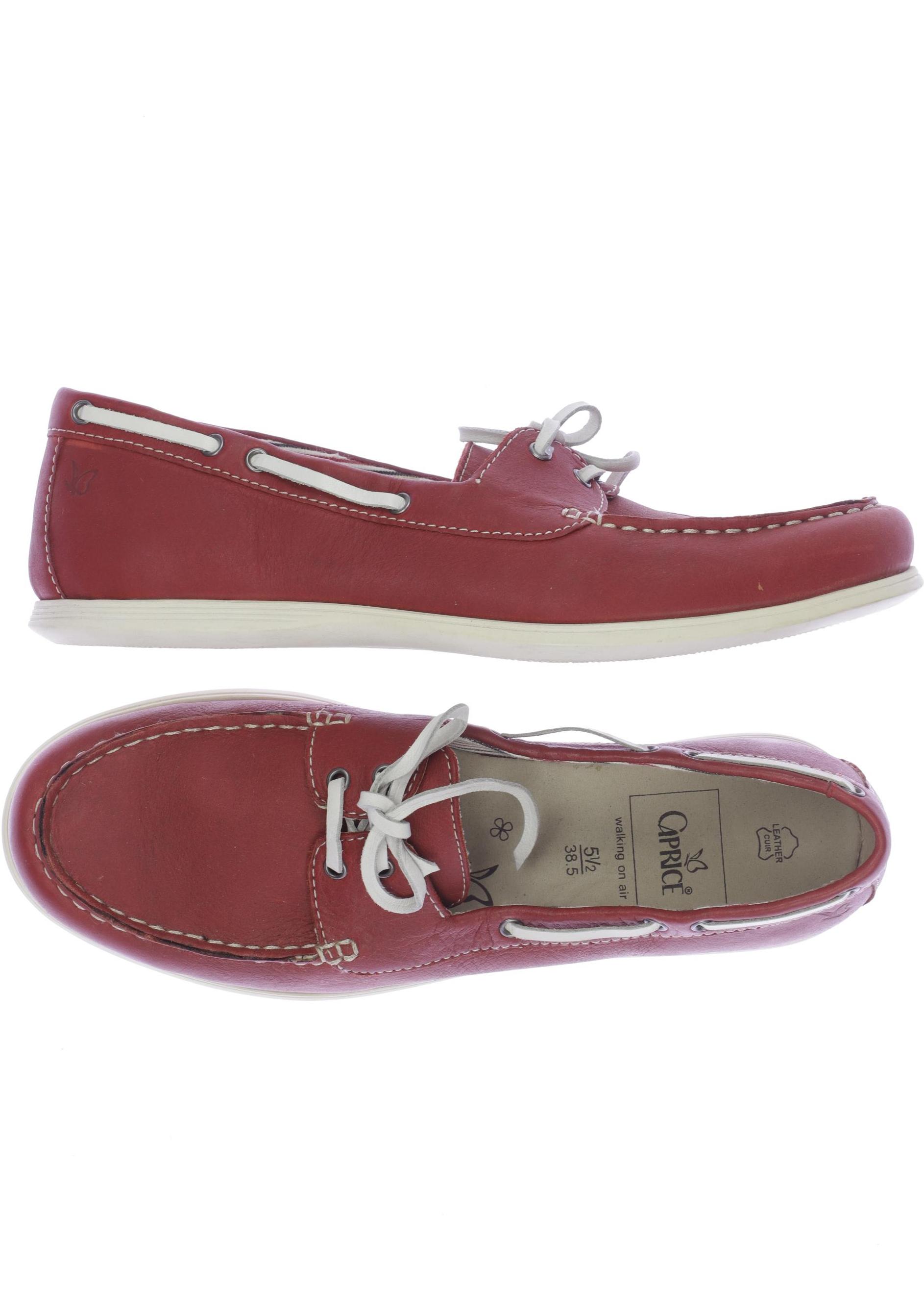 

Caprice Damen Halbschuh, rot, Gr. 38.5