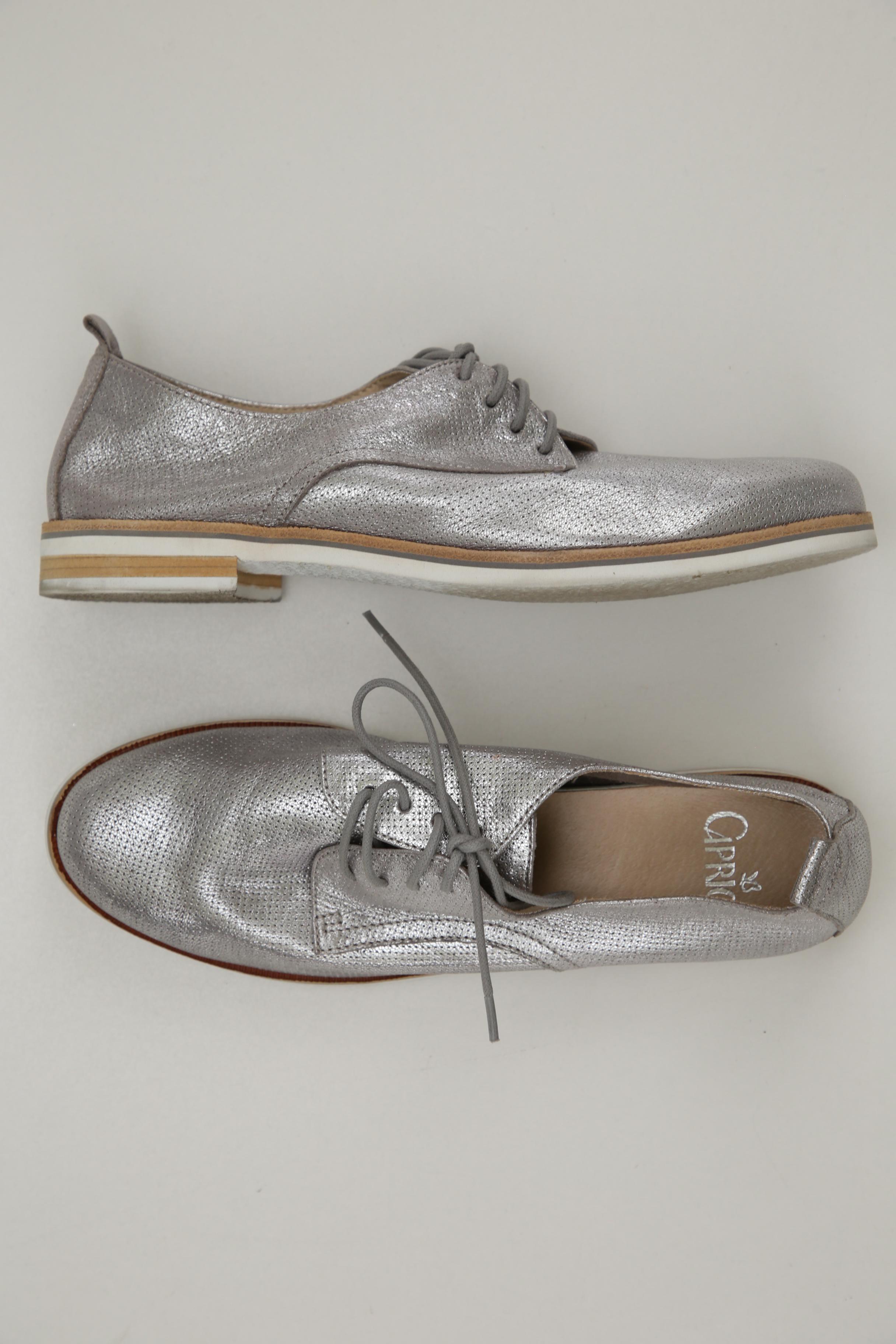 

Caprice Damen Halbschuh, silber, Gr. 39