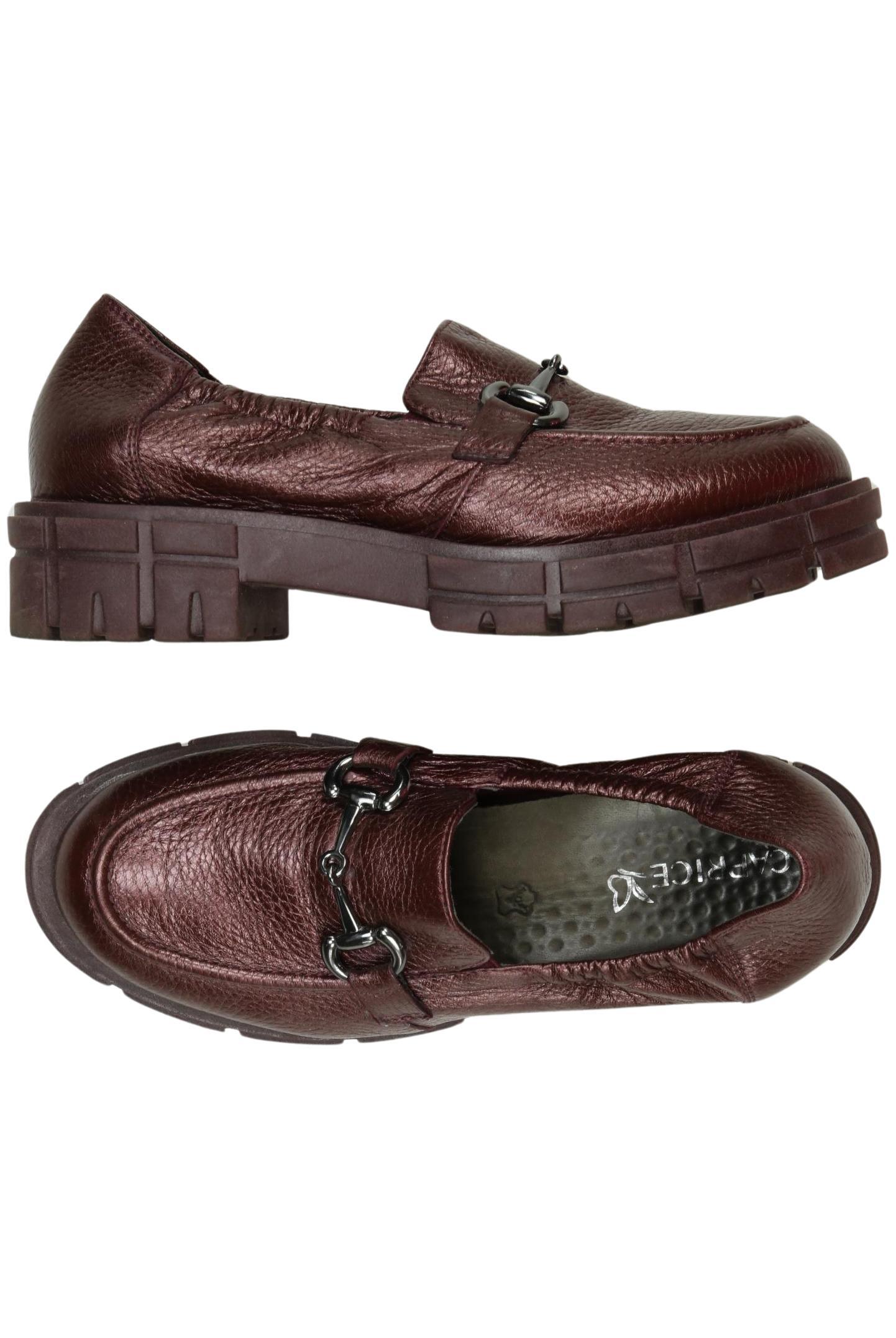 

Caprice Damen Halbschuh, bordeaux, Gr. 38